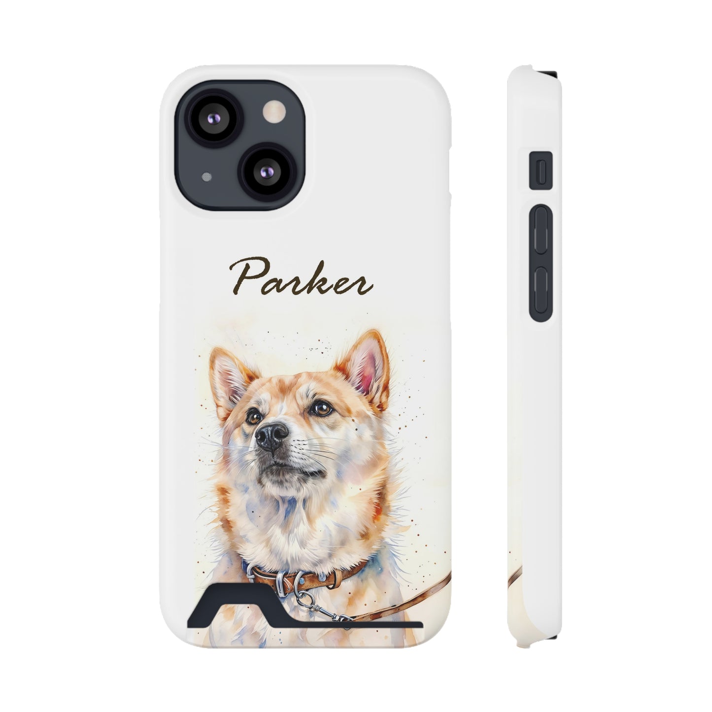 Custom Phone Case with Card Holder – Impact-Resistant, MagSafe Compatible (iPhone & Samsung)