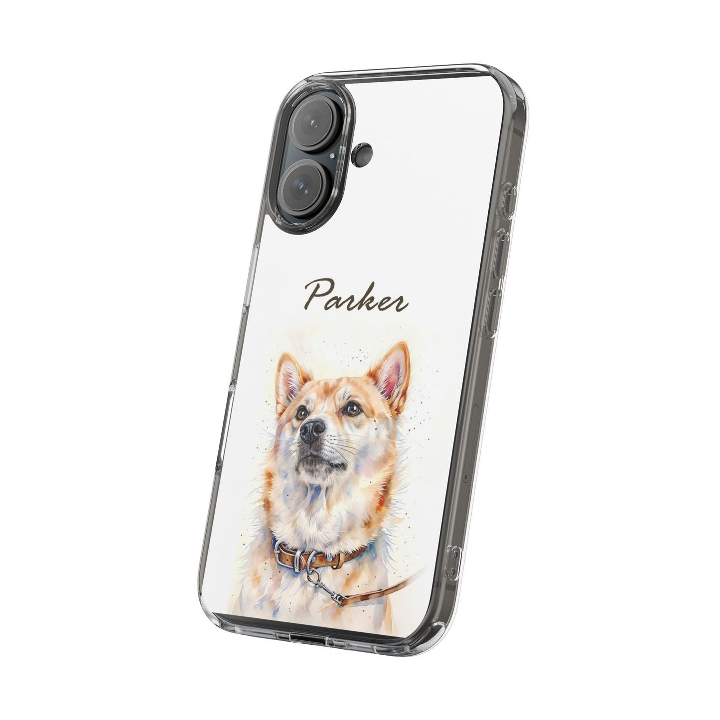 Custom Clear Phone Case – Slim, Shock-Absorbing & Wireless Charging Compatible