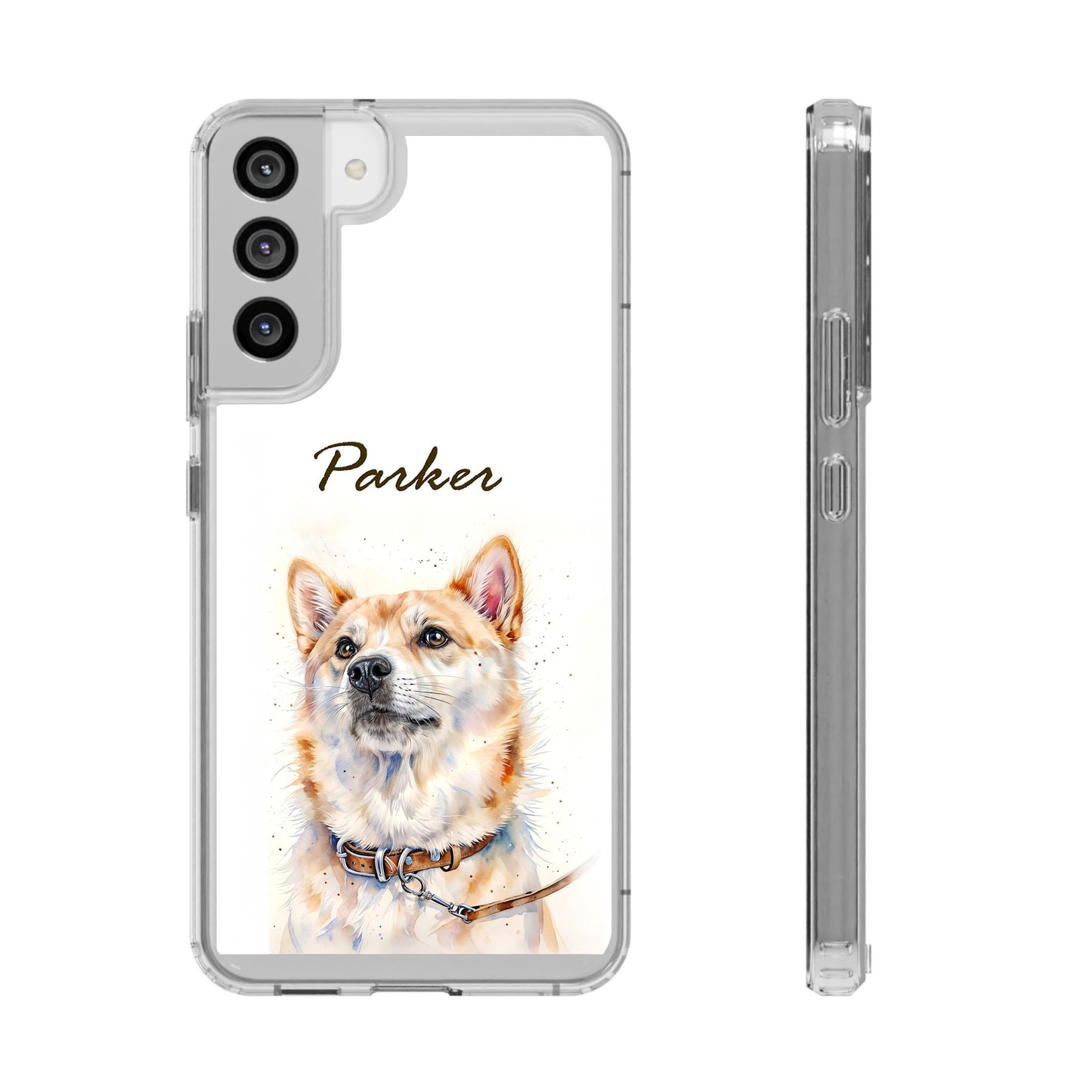 Custom Clear Phone Case – Slim, Shock-Absorbing & Wireless Charging Compatible