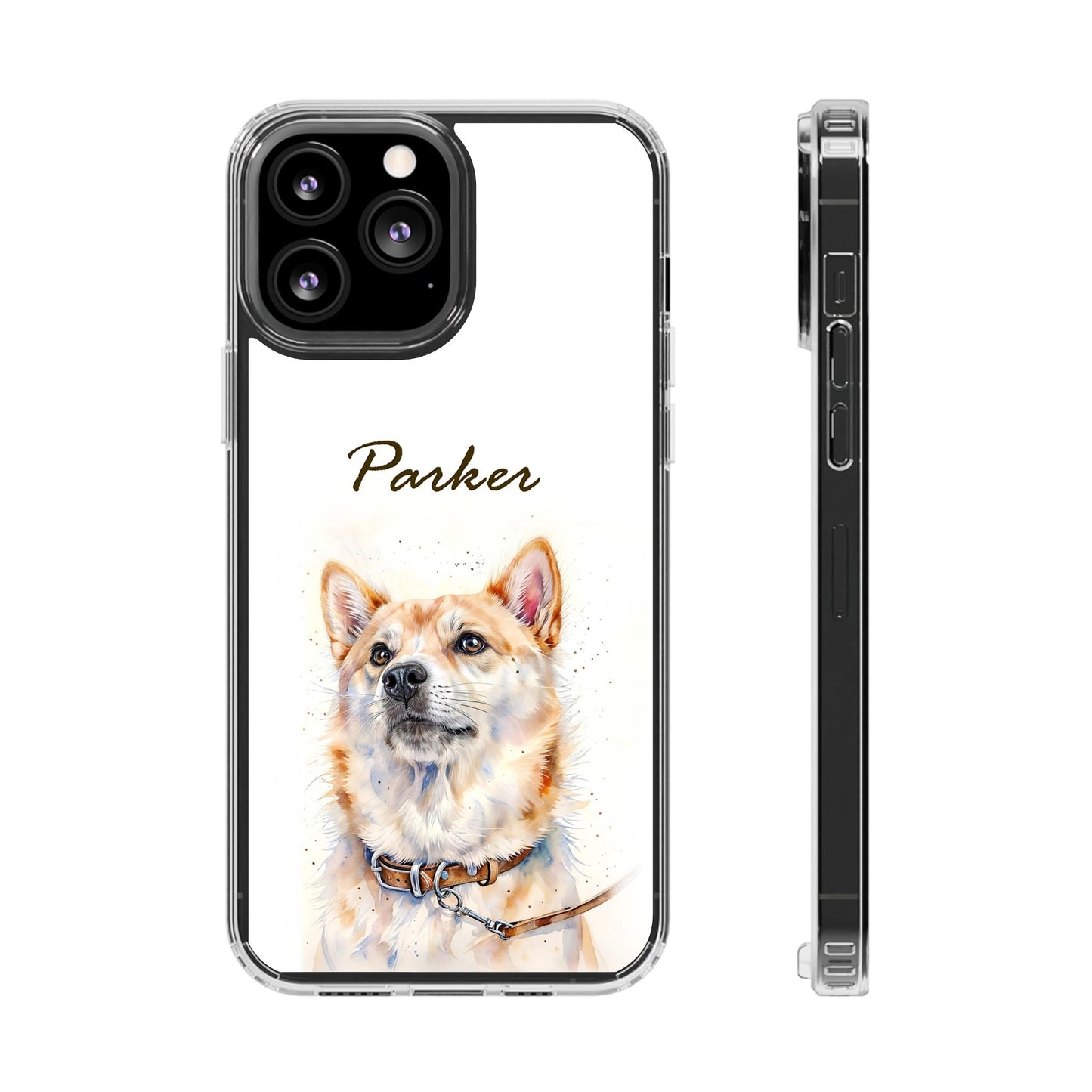 Custom Clear Phone Case – Slim, Shock-Absorbing & Wireless Charging Compatible