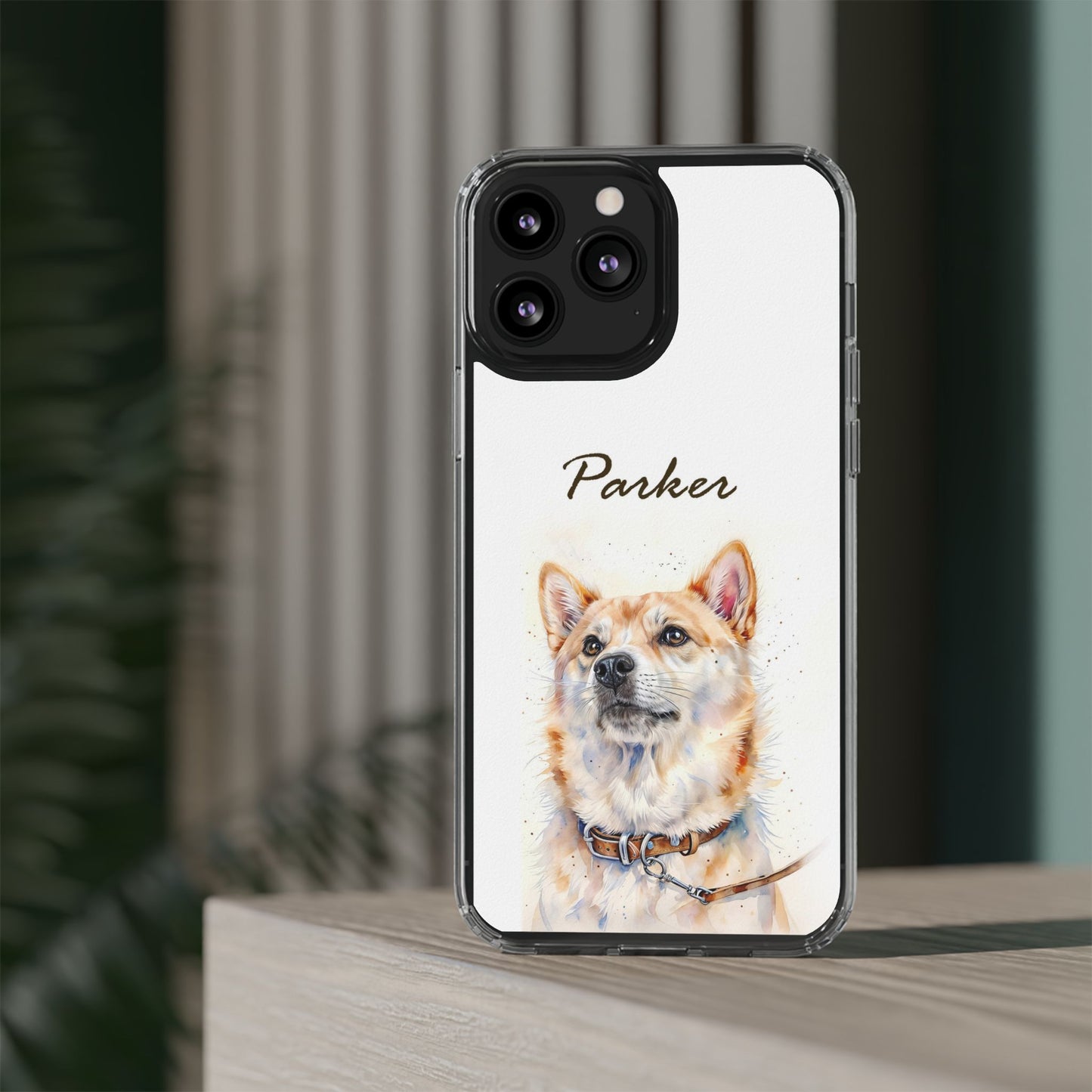 Custom Clear Phone Case – Slim, Shock-Absorbing & Wireless Charging Compatible