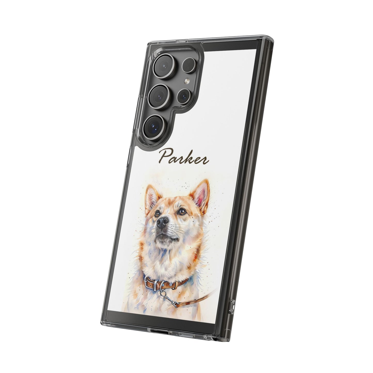 Custom Clear Phone Case – Slim, Shock-Absorbing & Wireless Charging Compatible