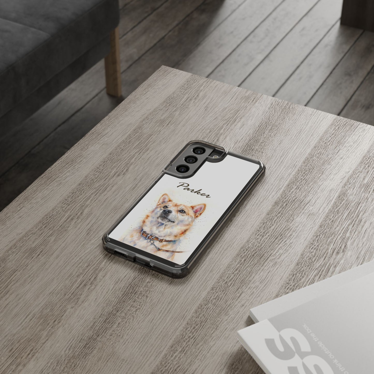 Custom Clear Phone Case – Slim, Shock-Absorbing & Wireless Charging Compatible