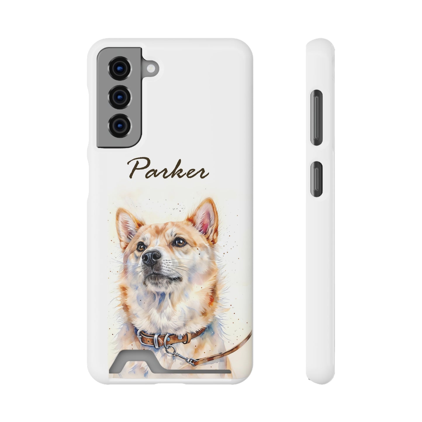 Custom Phone Case with Card Holder – Impact-Resistant, MagSafe Compatible (iPhone & Samsung)