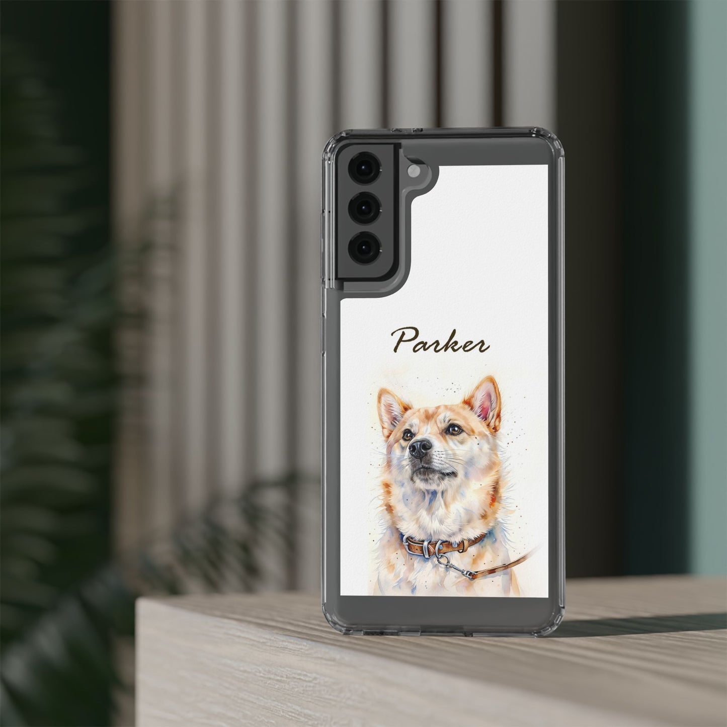 Custom Clear Phone Case – Slim, Shock-Absorbing & Wireless Charging Compatible