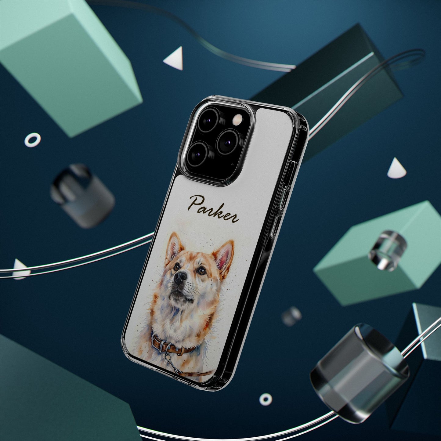 Custom Clear Phone Case – Slim, Shock-Absorbing & Wireless Charging Compatible