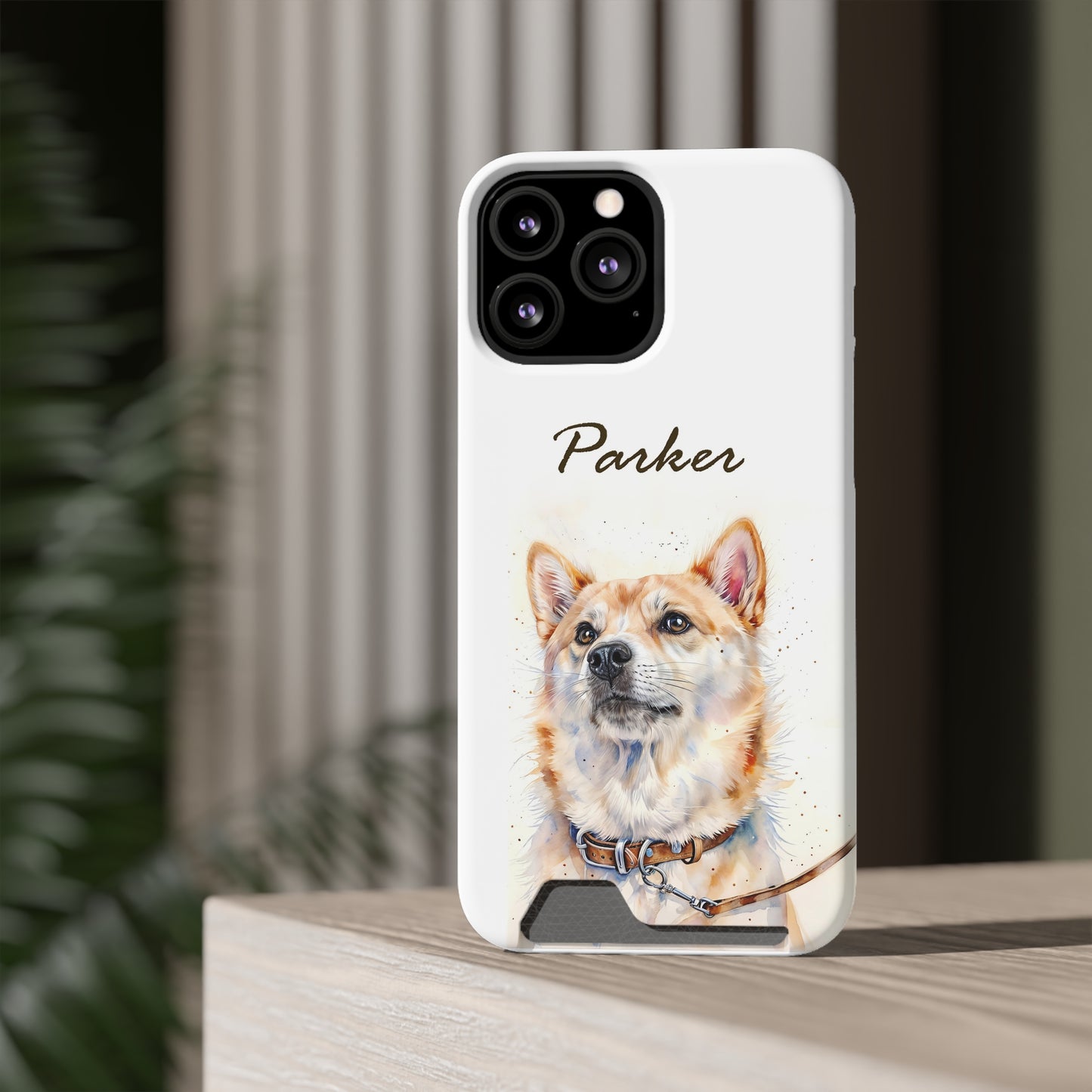Custom Phone Case with Card Holder – Impact-Resistant, MagSafe Compatible (iPhone & Samsung)