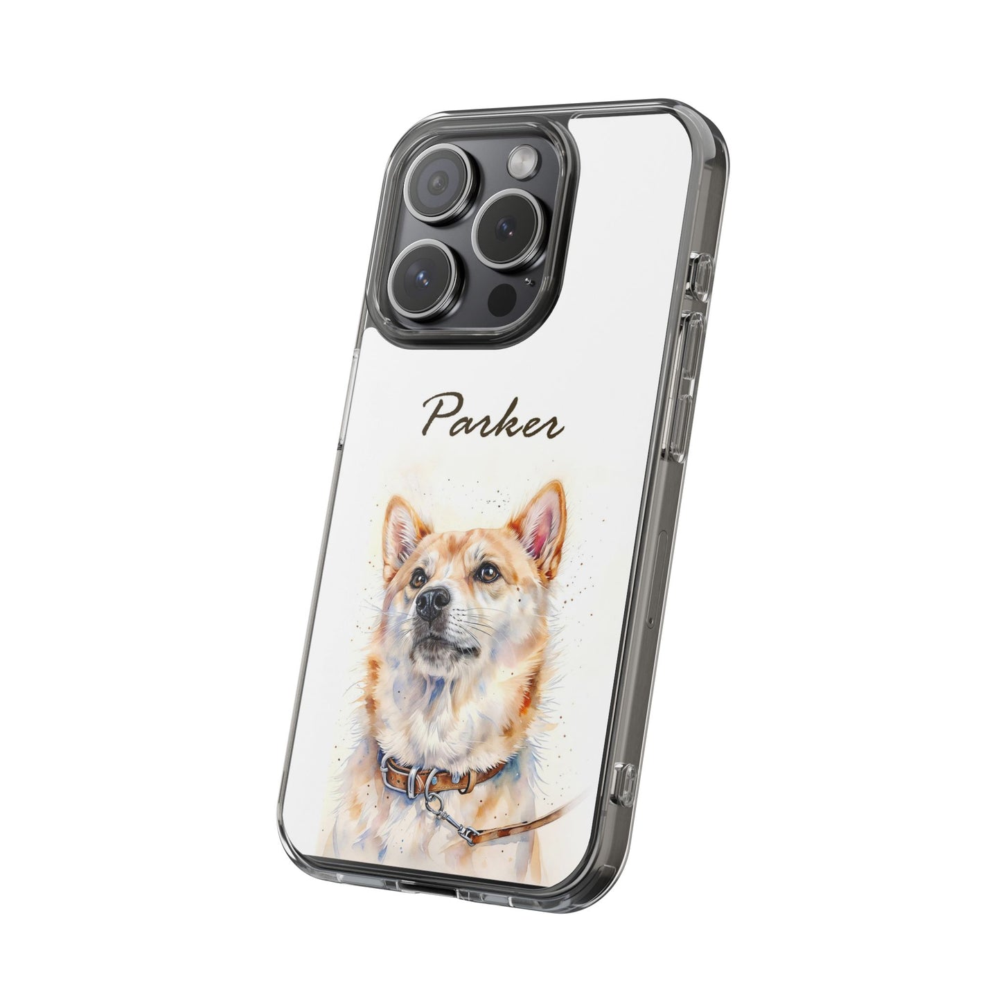 Custom Clear Phone Case – Slim, Shock-Absorbing & Wireless Charging Compatible