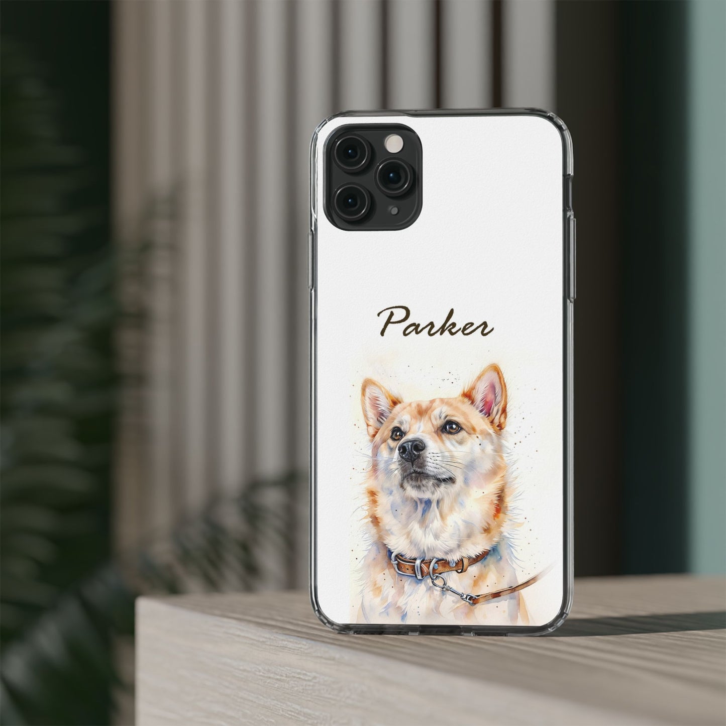 Custom Clear Phone Case – Slim, Shock-Absorbing & Wireless Charging Compatible