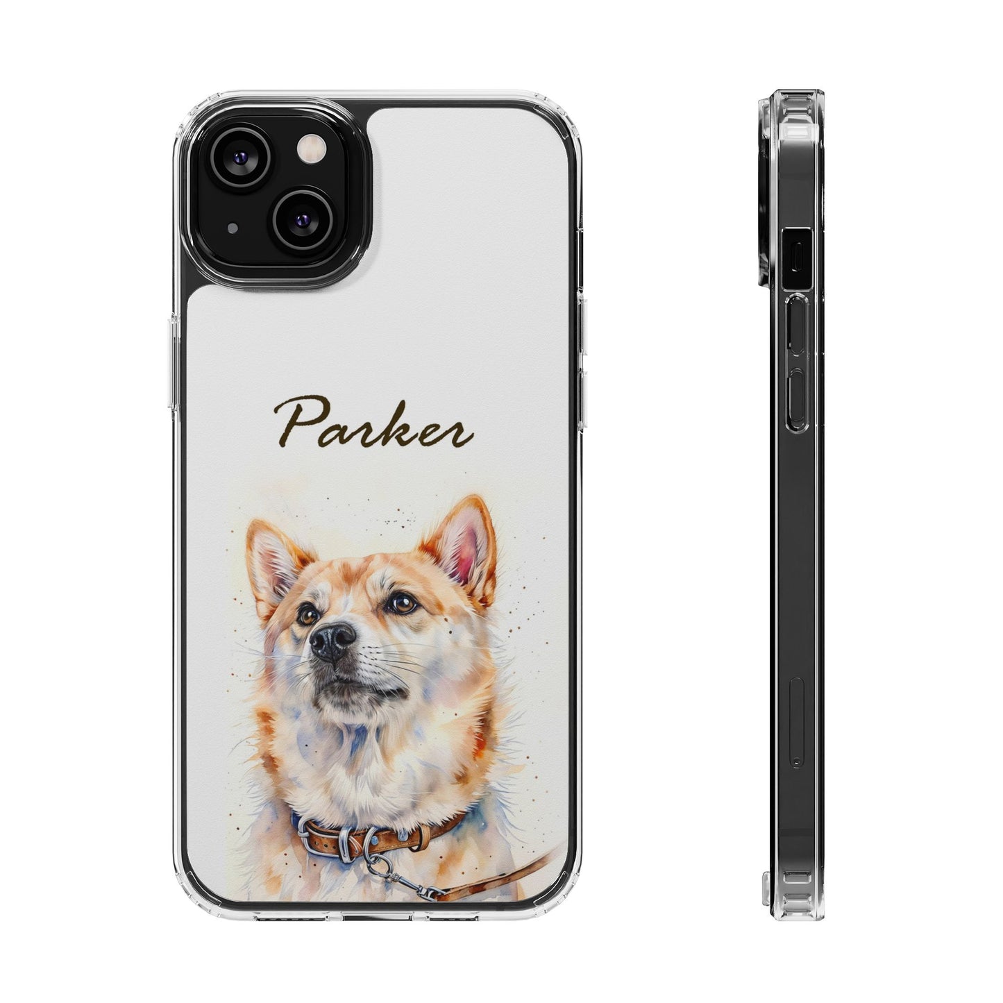 Custom Clear Phone Case – Slim, Shock-Absorbing & Wireless Charging Compatible