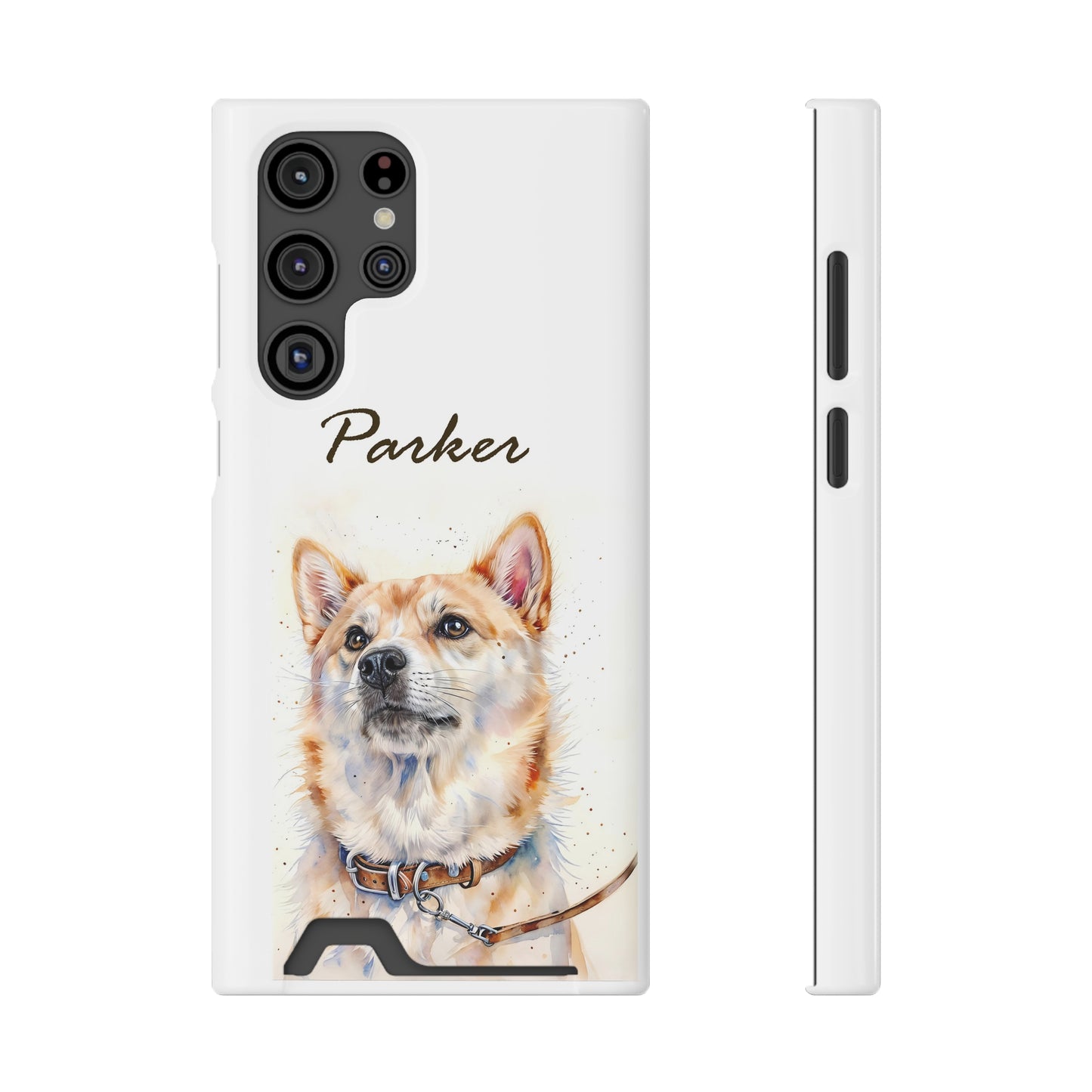 Custom Phone Case with Card Holder – Impact-Resistant, MagSafe Compatible (iPhone & Samsung)
