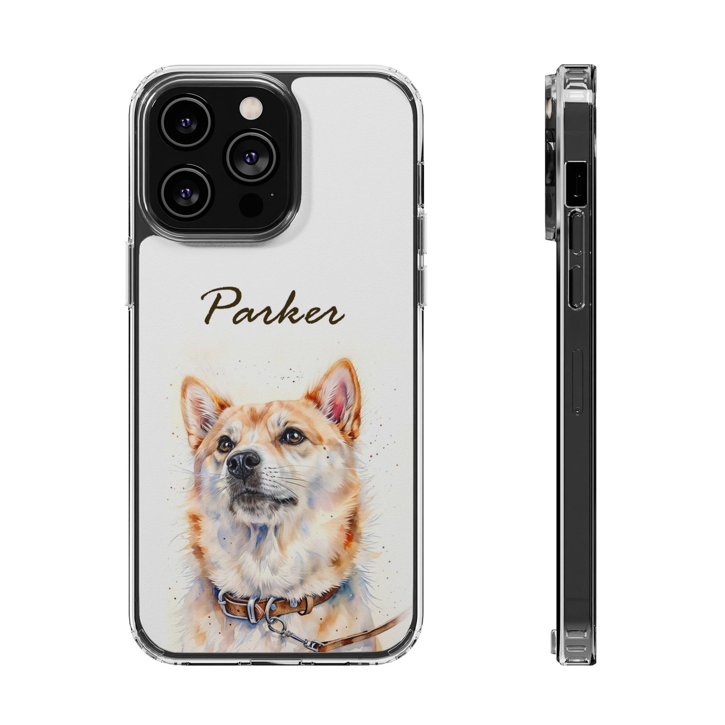 Custom Clear Phone Case – Slim, Shock-Absorbing & Wireless Charging Compatible
