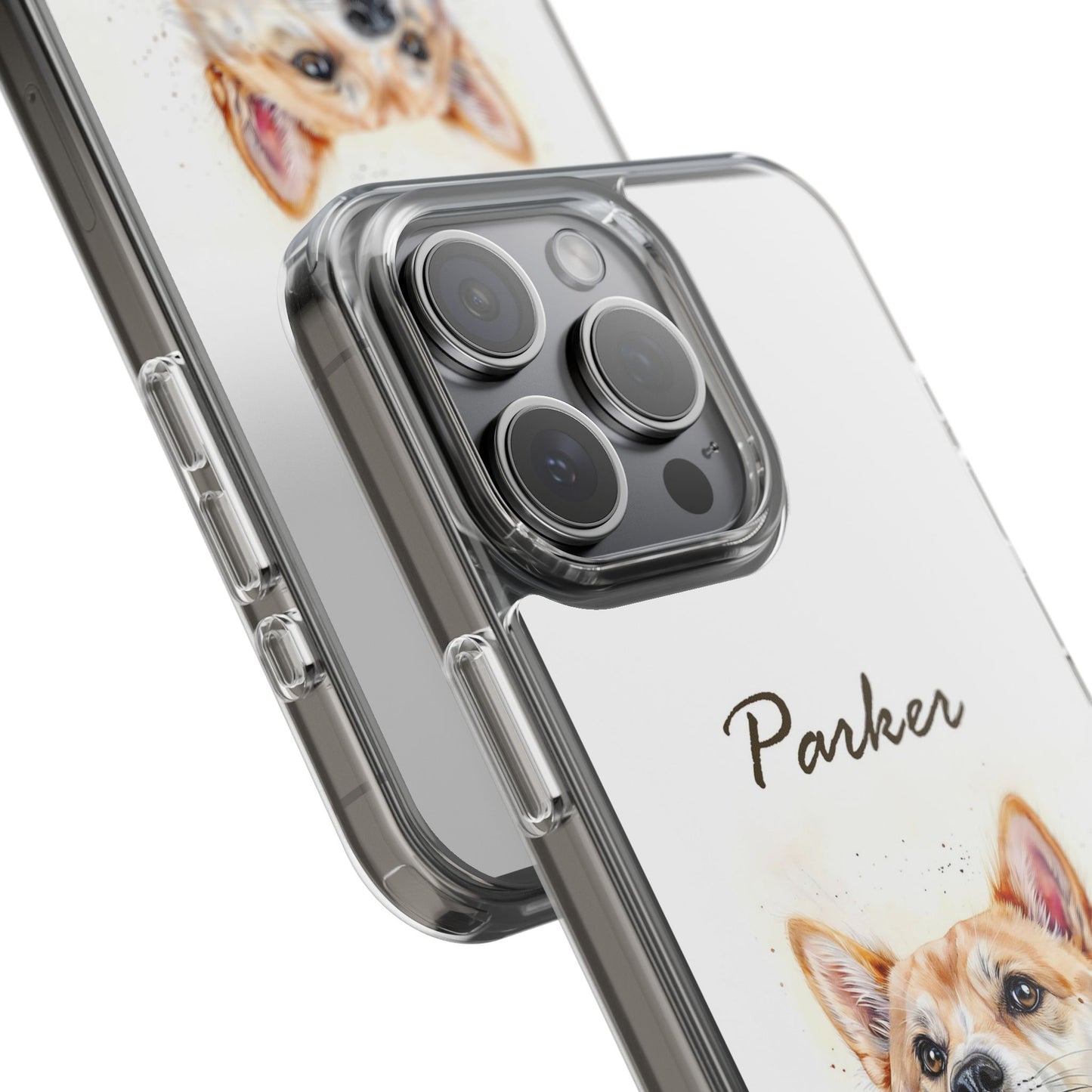 Custom Clear Phone Case – Slim, Shock-Absorbing & Wireless Charging Compatible