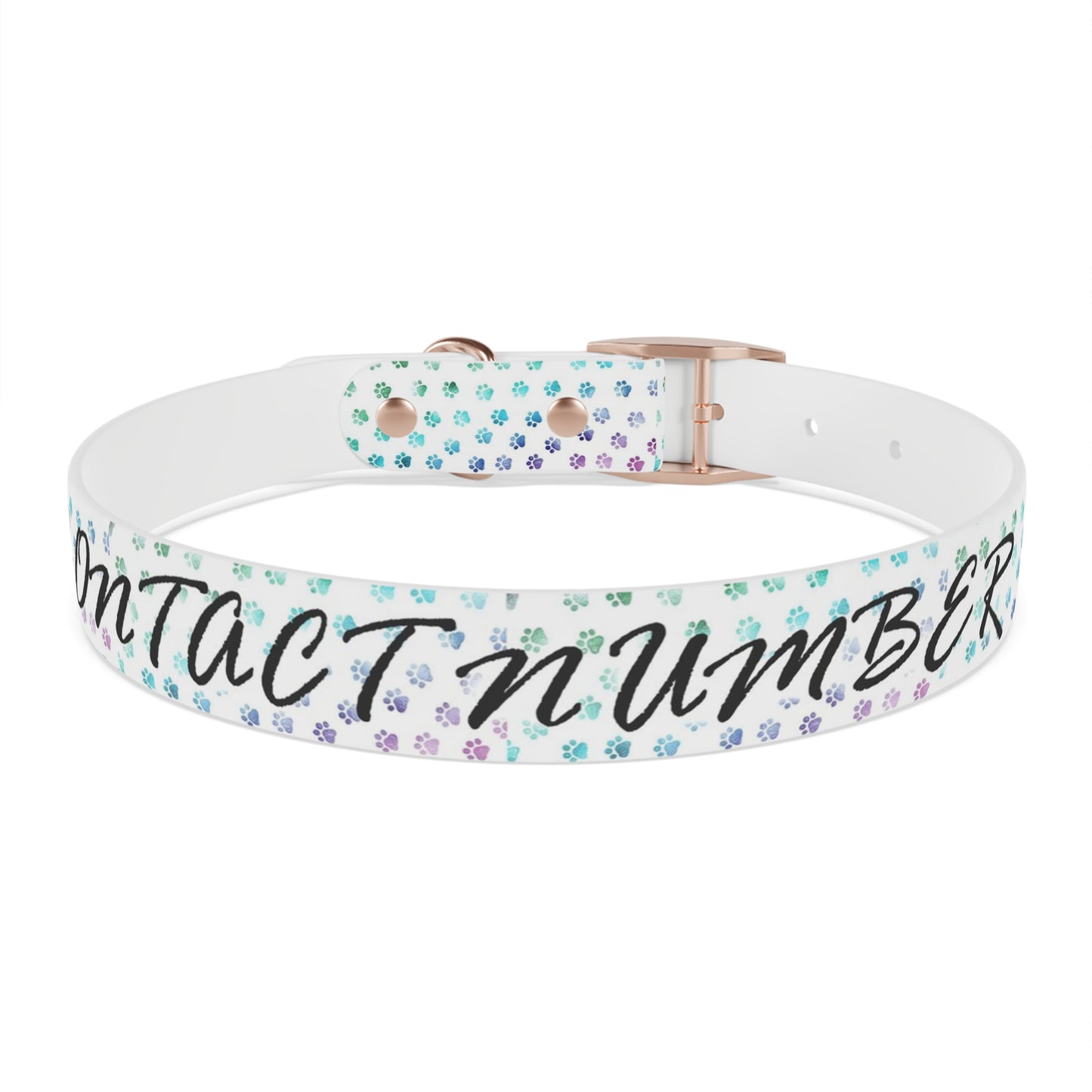 Custom Waterproof Dog Collar – Personalized, Odor-Proof & Hypoallergenic | Made-to-Order | Made in USA