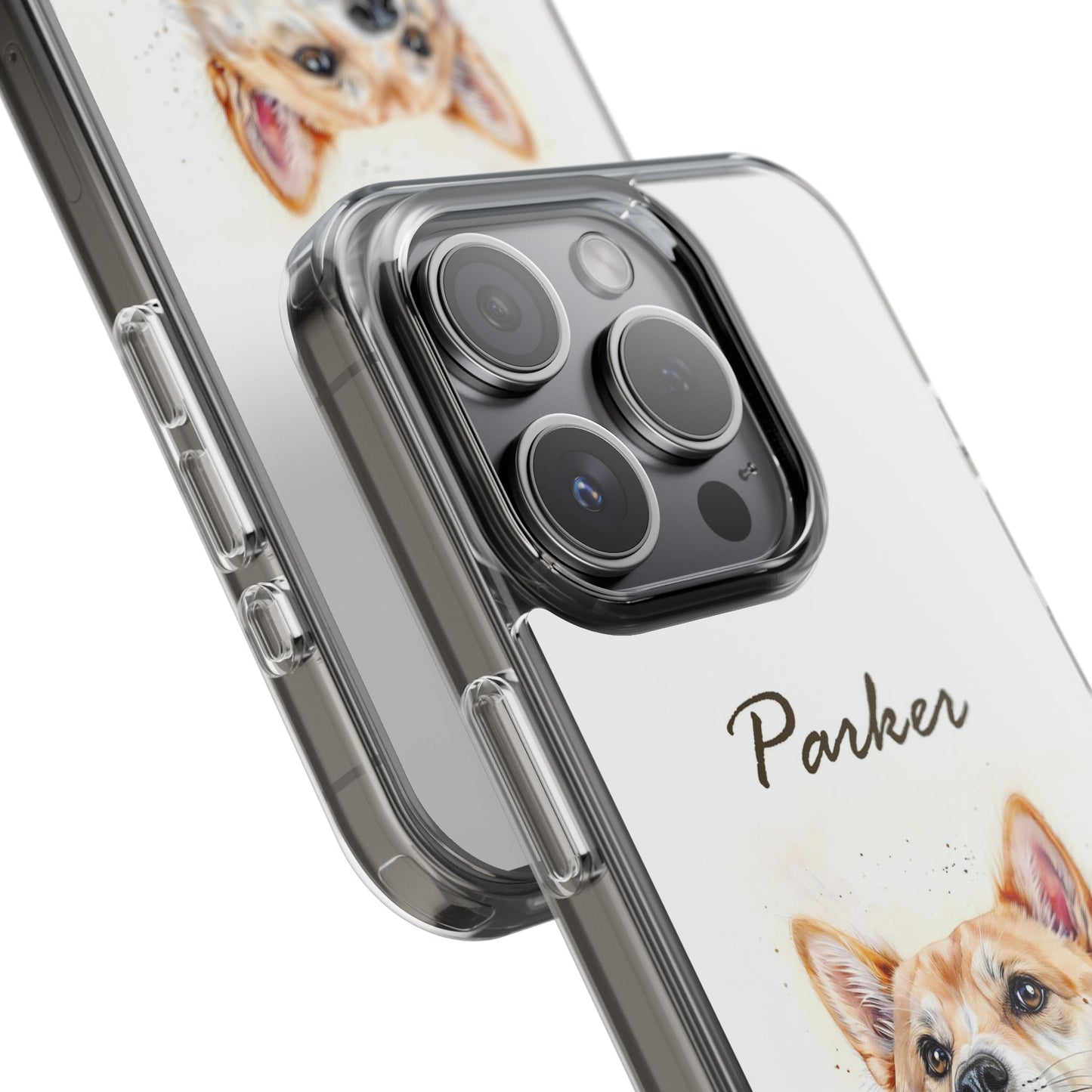 Custom Clear Phone Case – Slim, Shock-Absorbing & Wireless Charging Compatible
