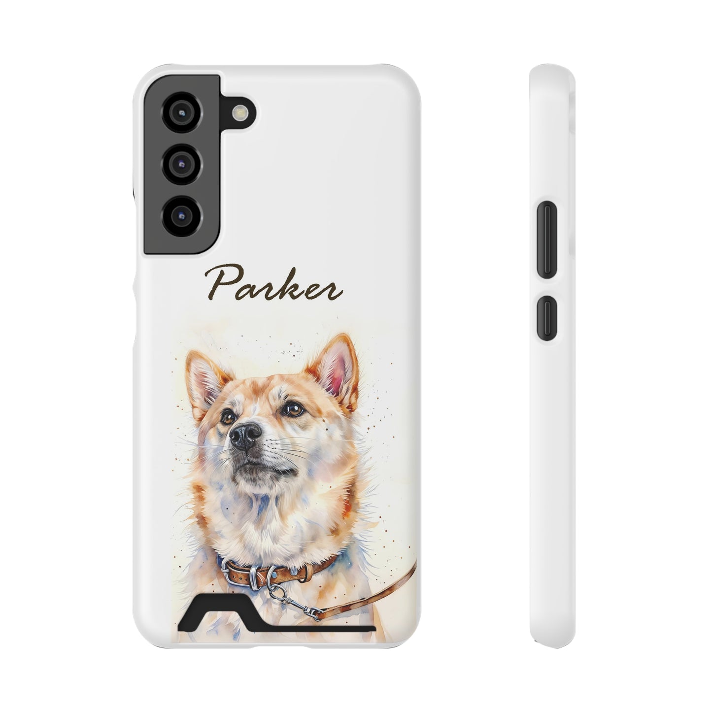 Custom Phone Case with Card Holder – Impact-Resistant, MagSafe Compatible (iPhone & Samsung)