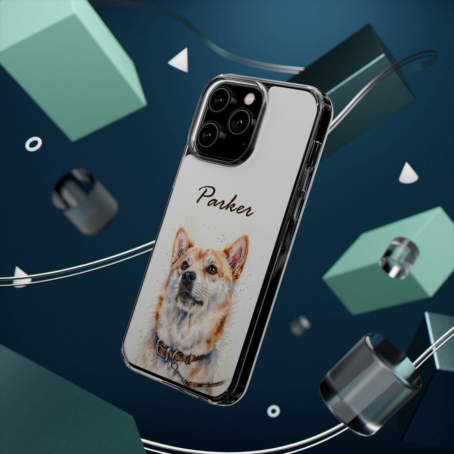 Custom Clear Phone Case – Slim, Shock-Absorbing & Wireless Charging Compatible