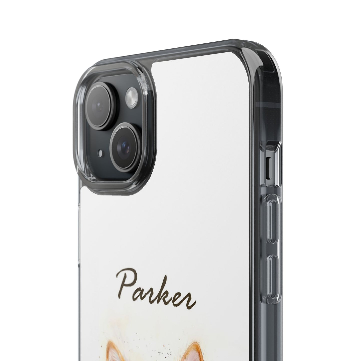 Custom Clear Phone Case – Slim, Shock-Absorbing & Wireless Charging Compatible