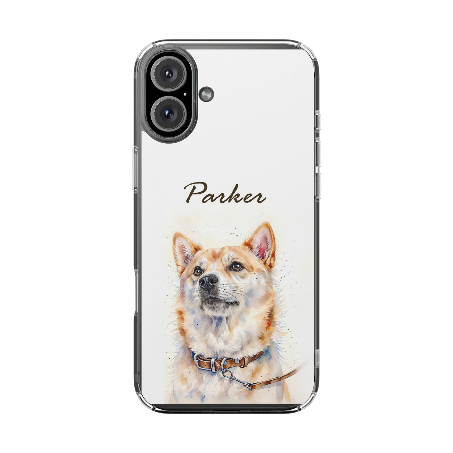 Custom Clear Phone Case – Slim, Shock-Absorbing & Wireless Charging Compatible