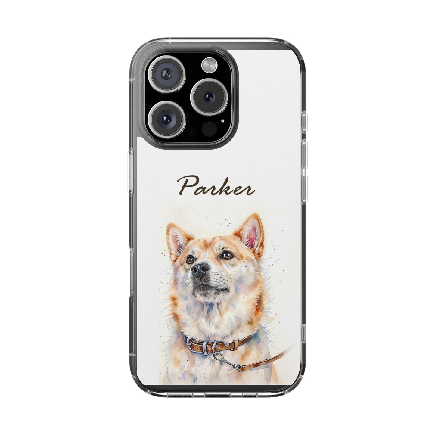 Custom Clear Phone Case – Slim, Shock-Absorbing & Wireless Charging Compatible