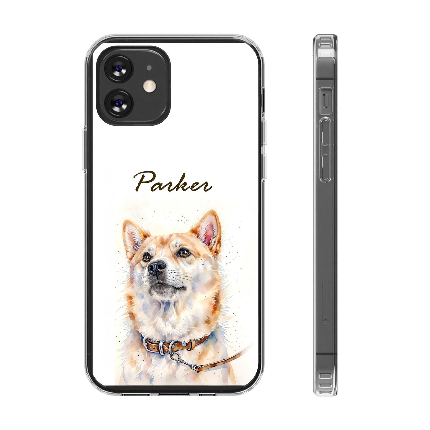 Custom Clear Phone Case – Slim, Shock-Absorbing & Wireless Charging Compatible