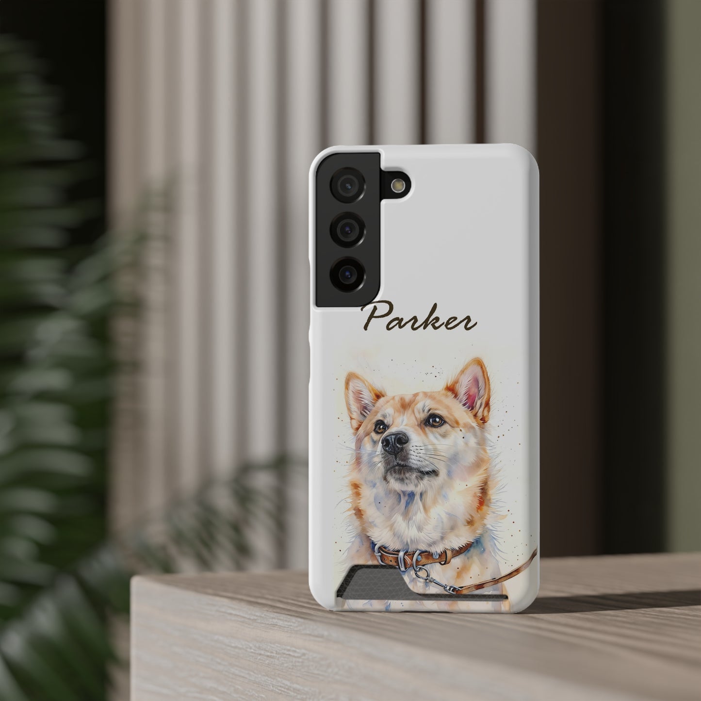 Custom Phone Case with Card Holder – Impact-Resistant, MagSafe Compatible (iPhone & Samsung)