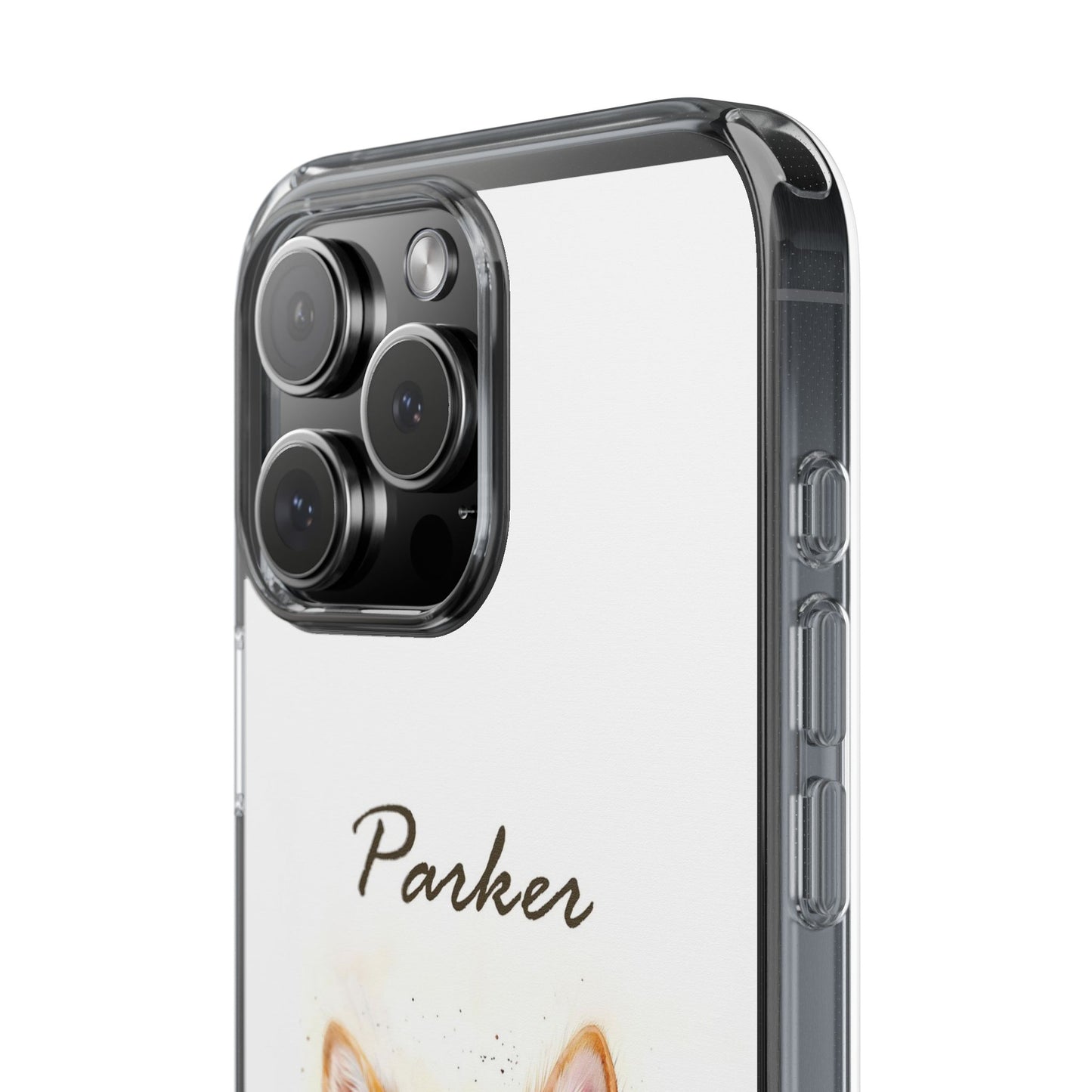 Custom Clear Phone Case – Slim, Shock-Absorbing & Wireless Charging Compatible