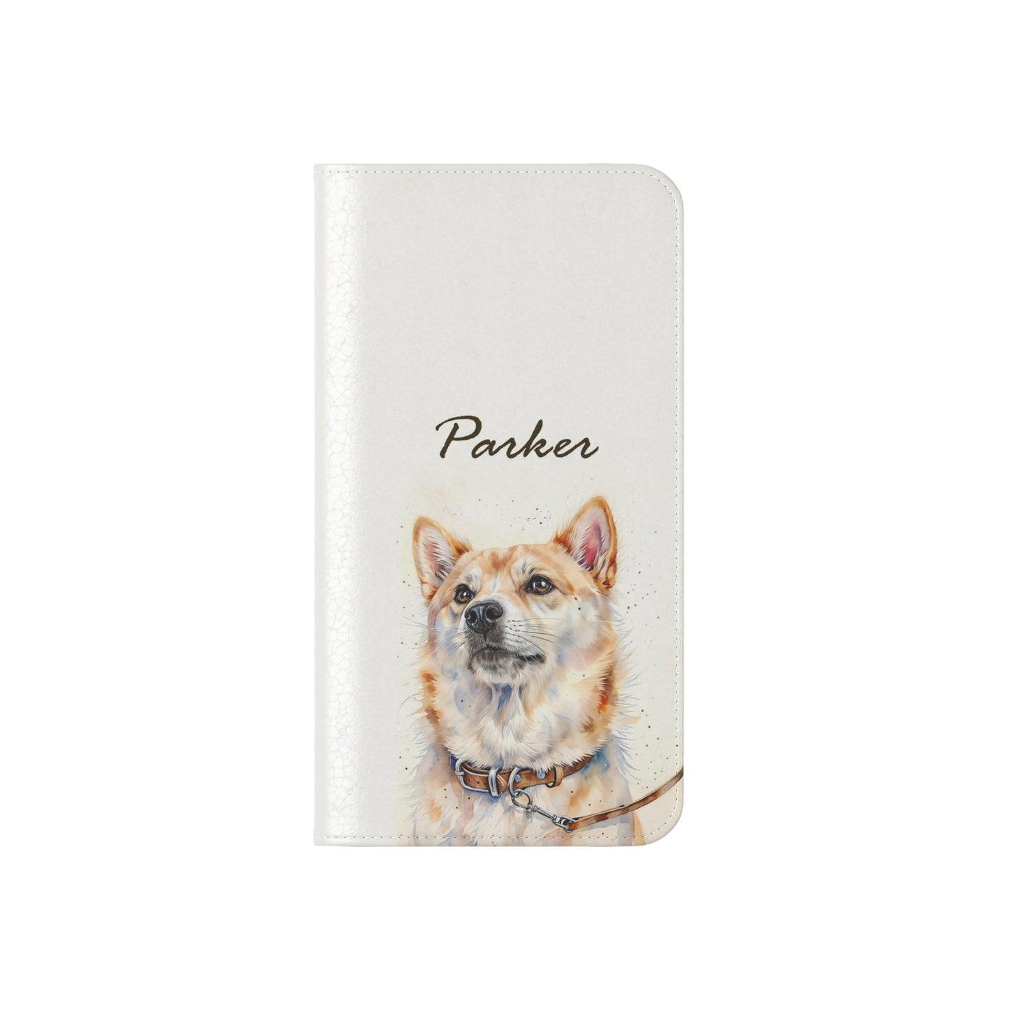 Custom Flip Phone Case – Faux Leather, Card Holder & Stand Feature