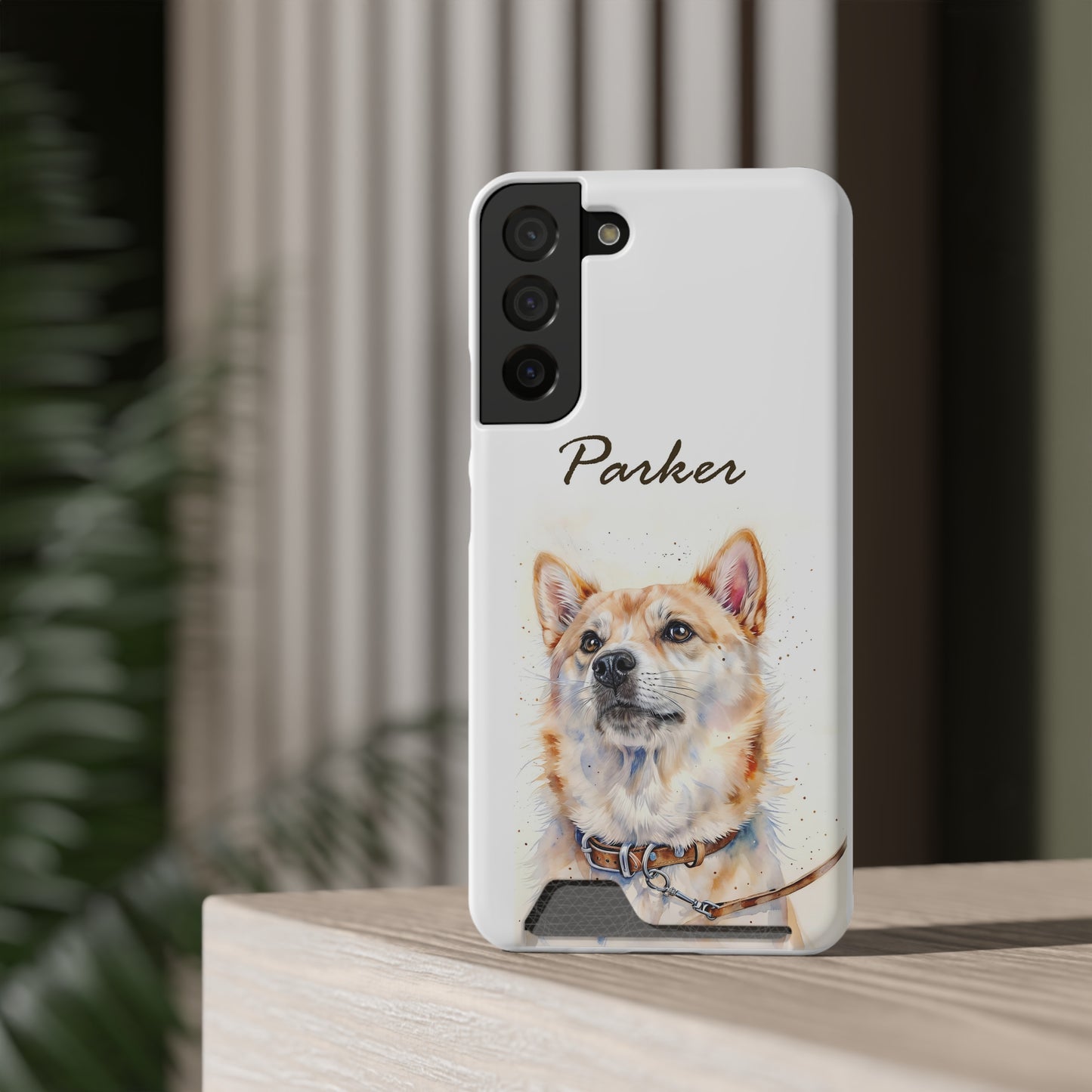Custom Phone Case with Card Holder – Impact-Resistant, MagSafe Compatible (iPhone & Samsung)