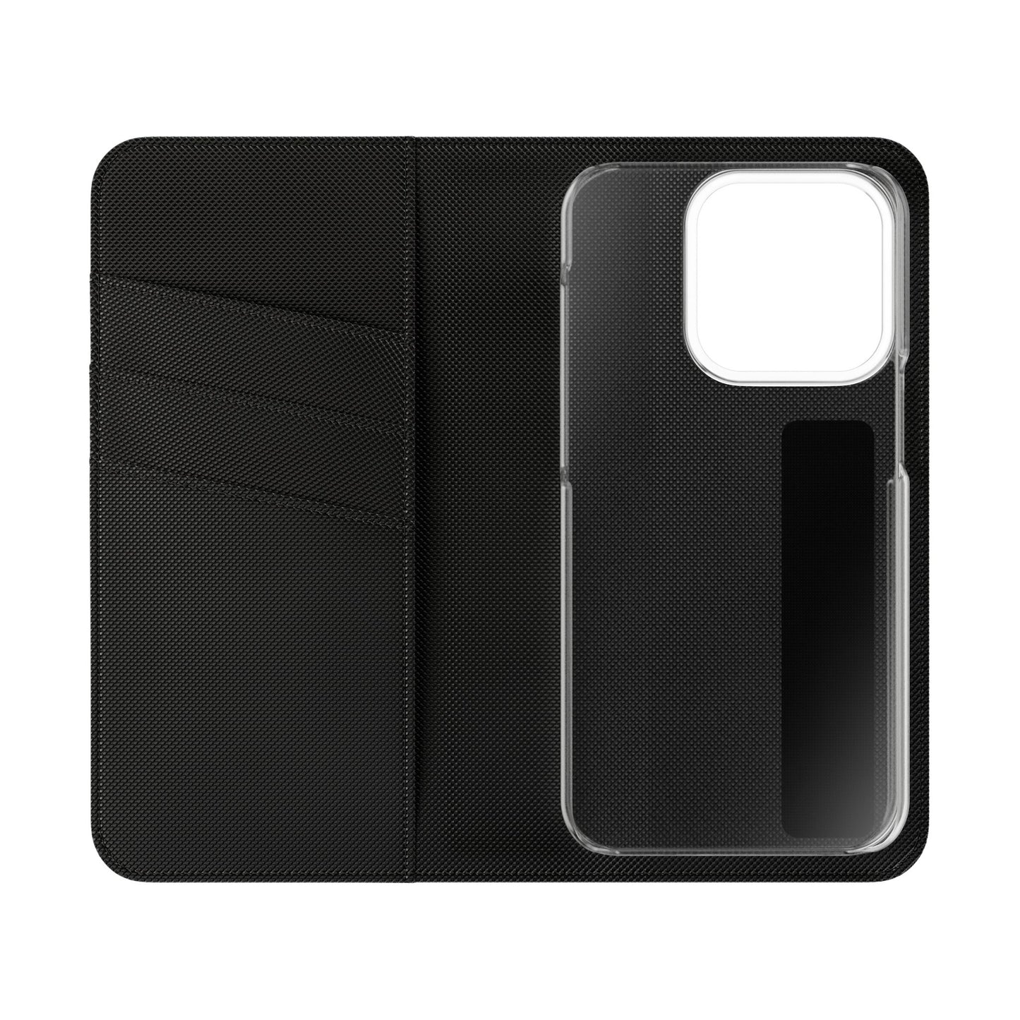 Custom Flip Phone Case – Faux Leather, Card Holder & Stand Feature