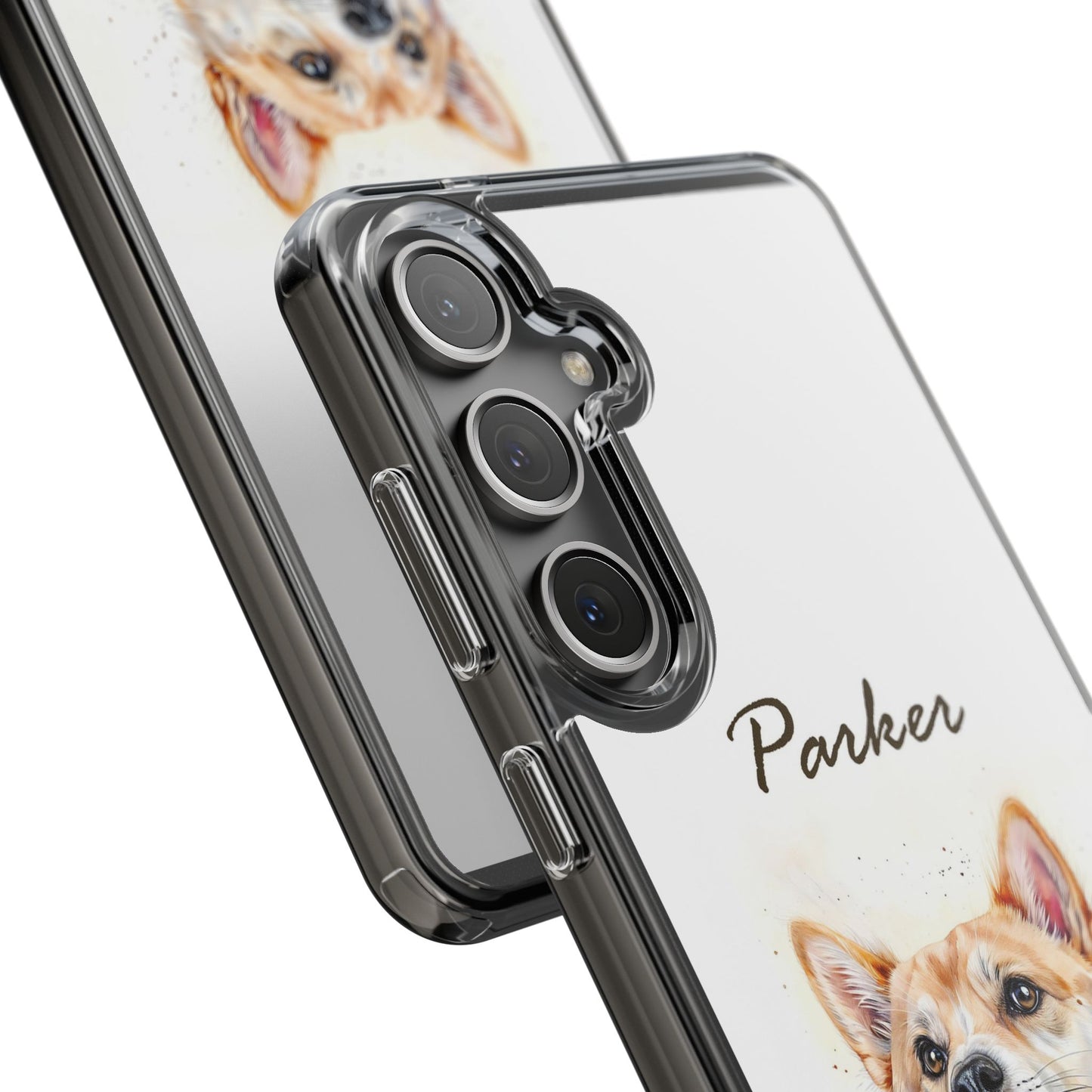 Custom Clear Phone Case – Slim, Shock-Absorbing & Wireless Charging Compatible
