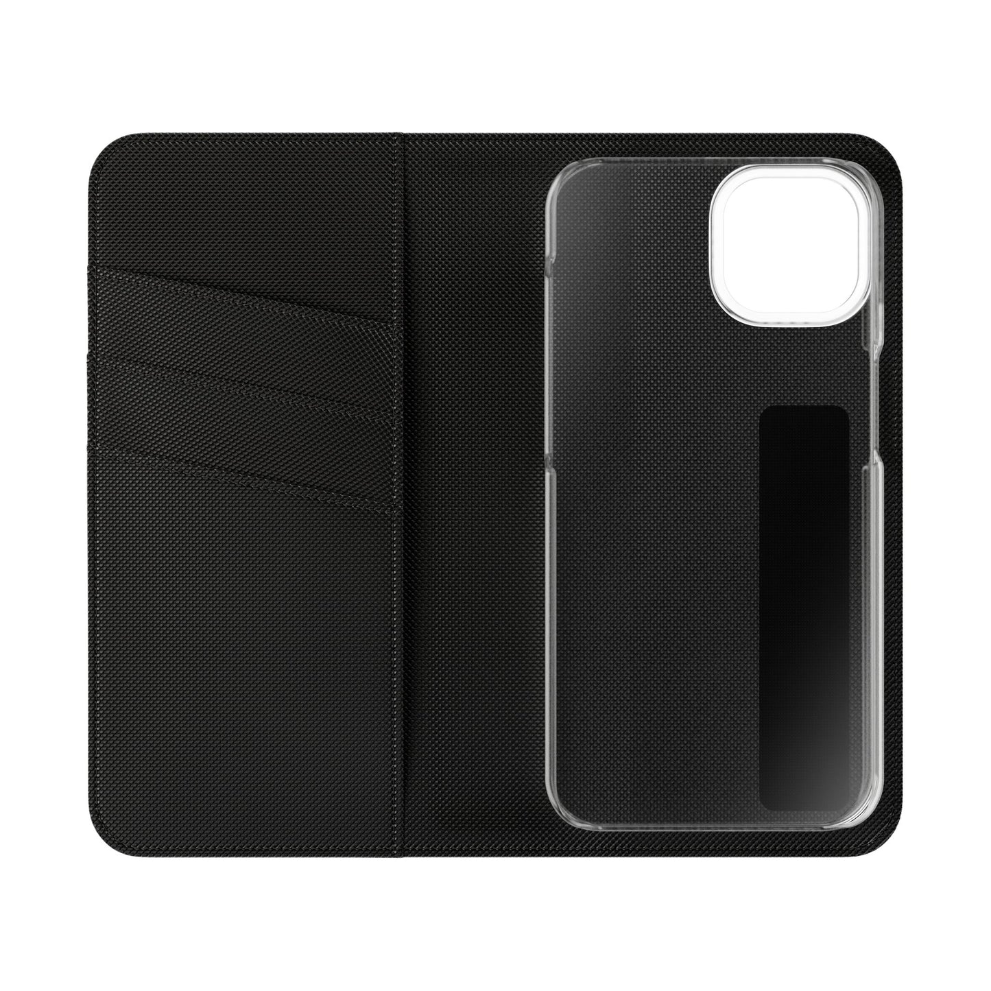 Custom Flip Phone Case – Faux Leather, Card Holder & Stand Feature