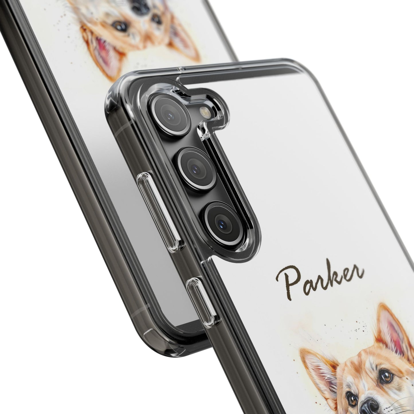 Custom Clear Phone Case – Slim, Shock-Absorbing & Wireless Charging Compatible
