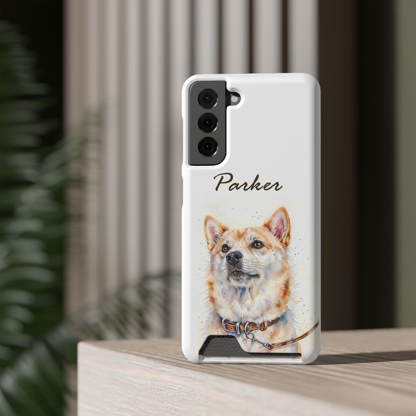 Custom Phone Case with Card Holder – Impact-Resistant, MagSafe Compatible (iPhone & Samsung)