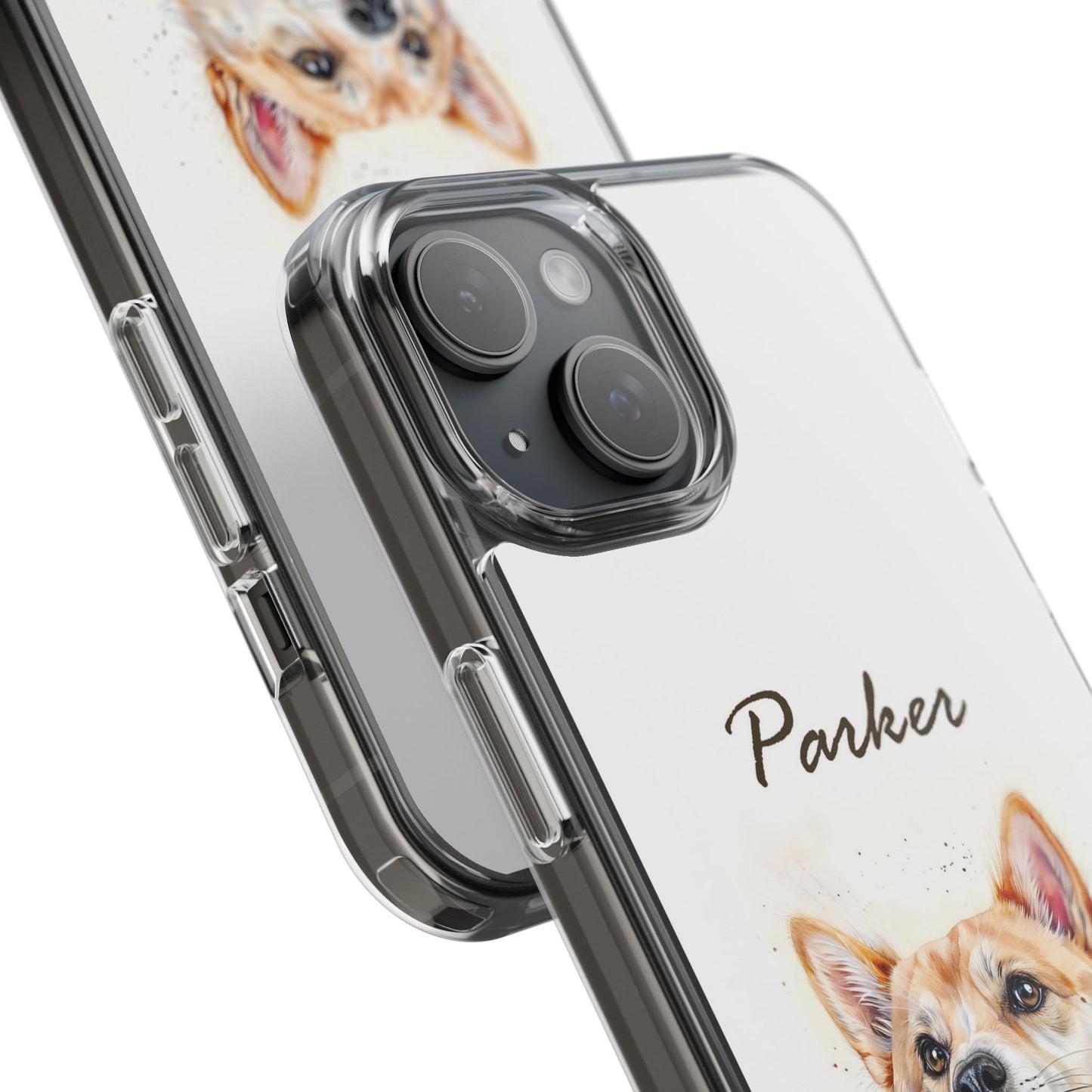 Custom Clear Phone Case – Slim, Shock-Absorbing & Wireless Charging Compatible