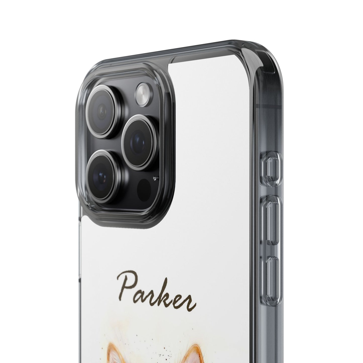 Custom Clear Phone Case – Slim, Shock-Absorbing & Wireless Charging Compatible
