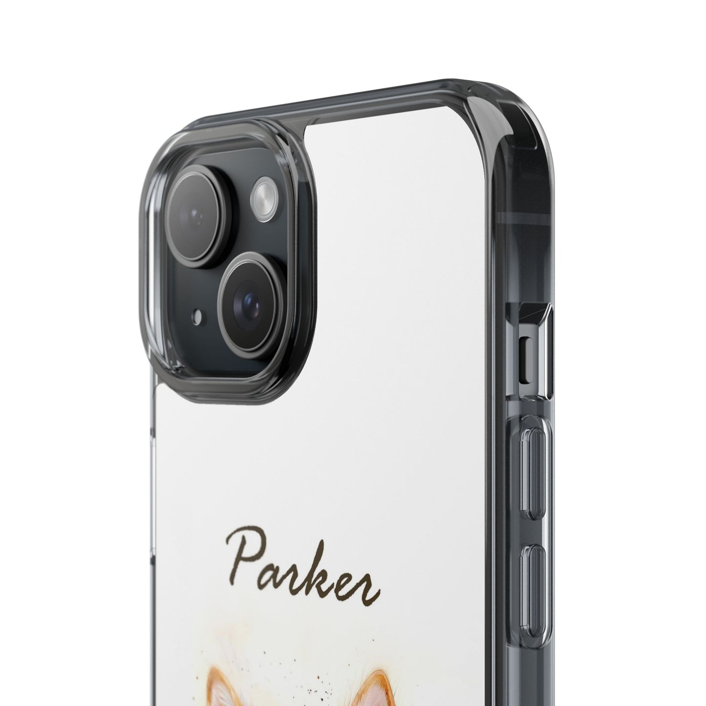 Custom Clear Phone Case – Slim, Shock-Absorbing & Wireless Charging Compatible