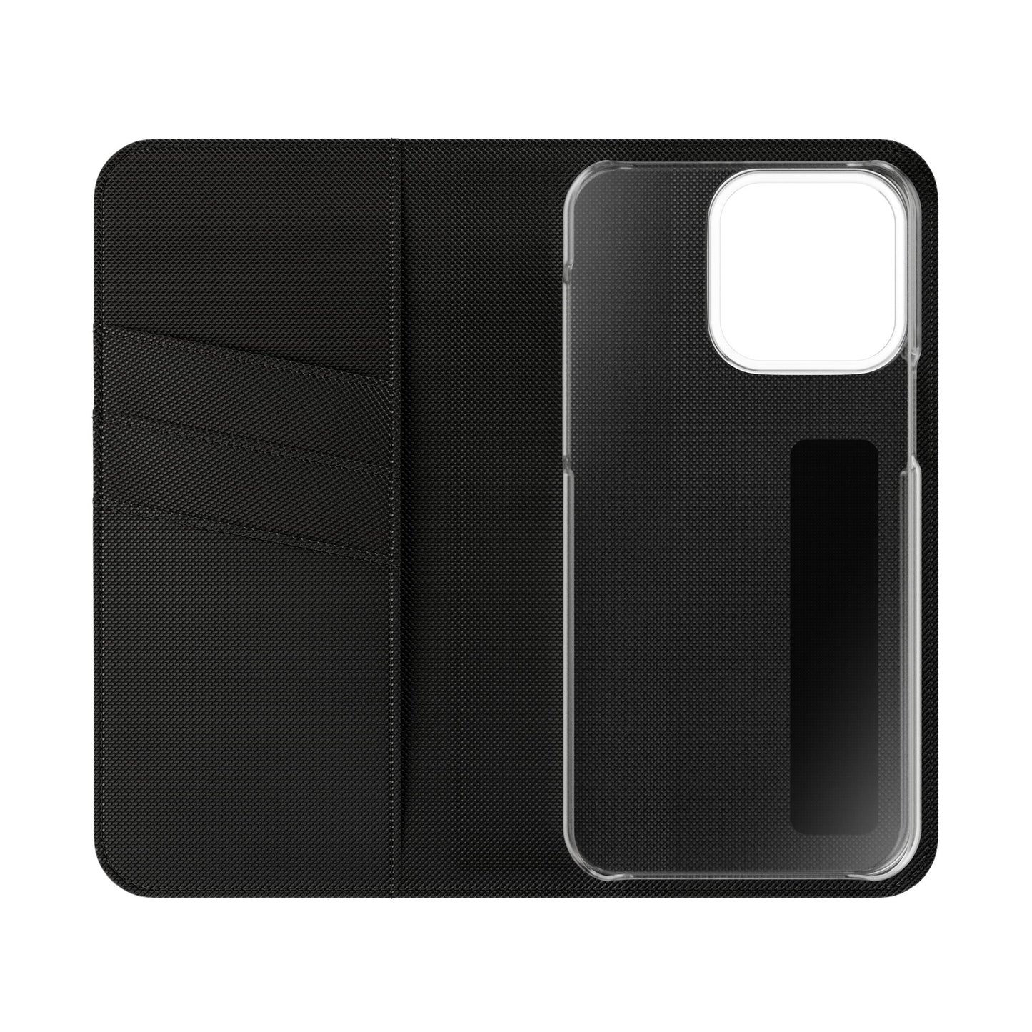 Custom Flip Phone Case – Faux Leather, Card Holder & Stand Feature