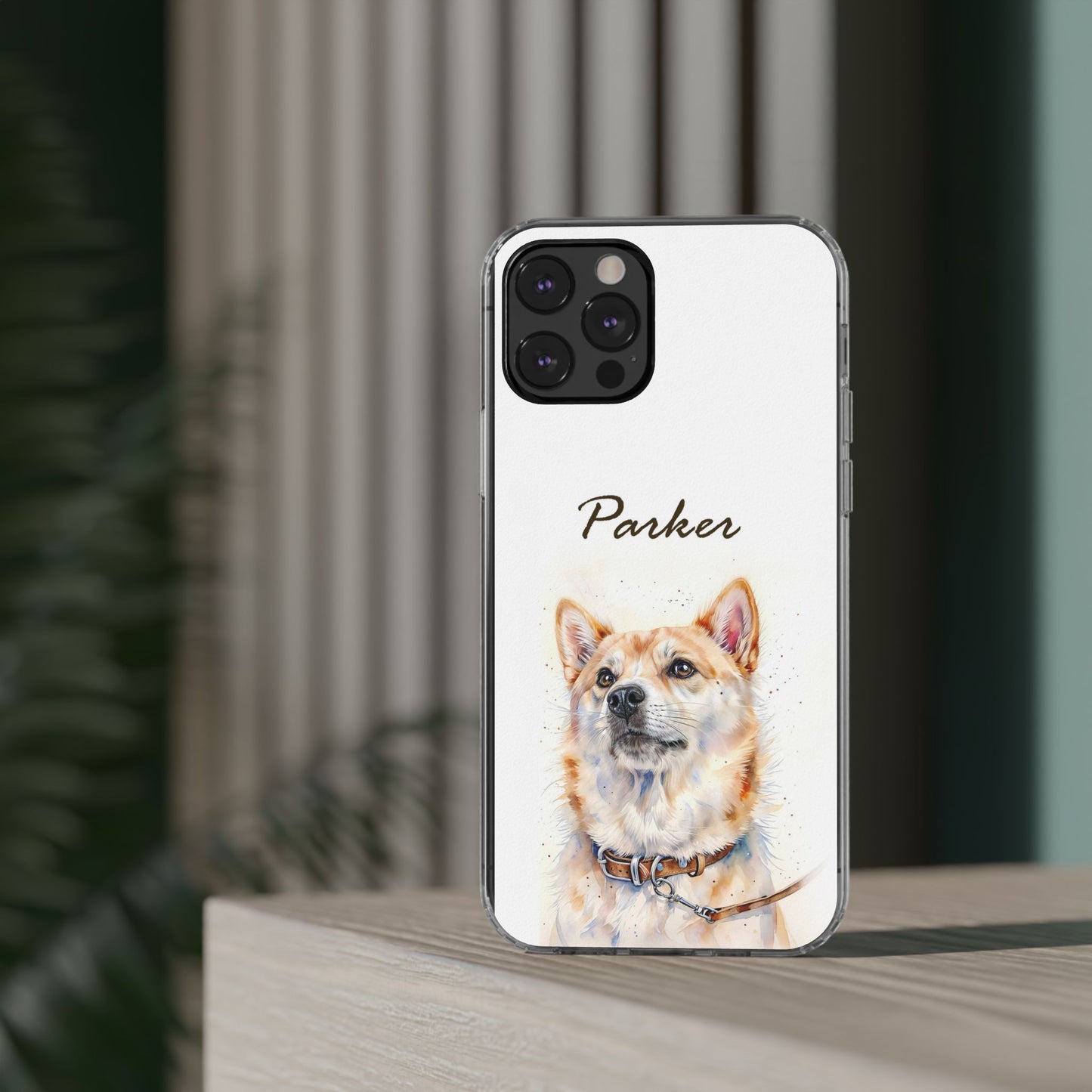 Custom Clear Phone Case – Slim, Shock-Absorbing & Wireless Charging Compatible