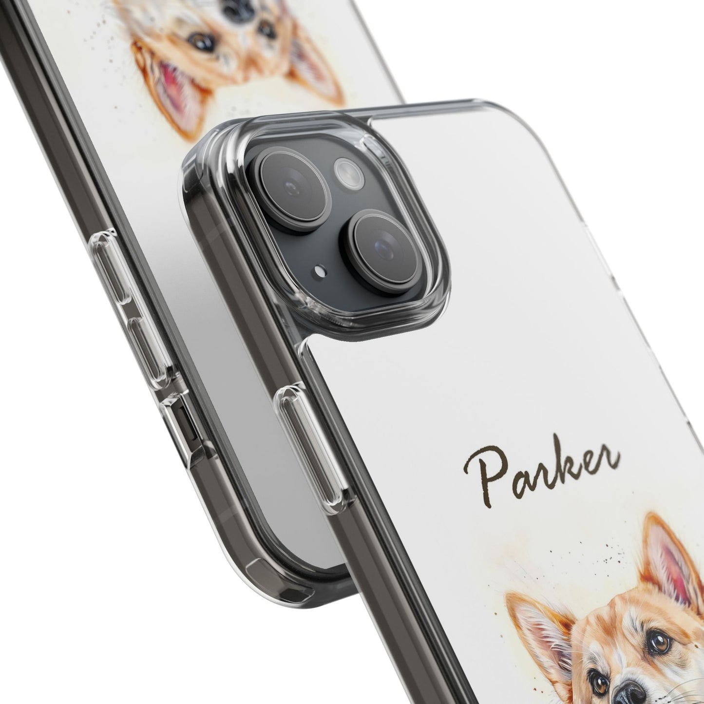 Custom Clear Phone Case – Slim, Shock-Absorbing & Wireless Charging Compatible