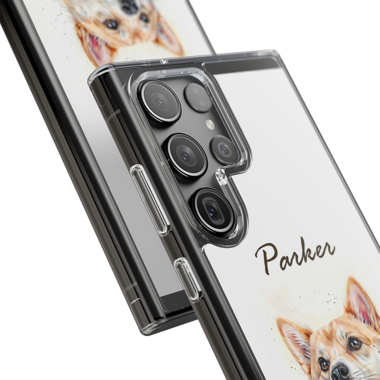 Custom Clear Phone Case – Slim, Shock-Absorbing & Wireless Charging Compatible