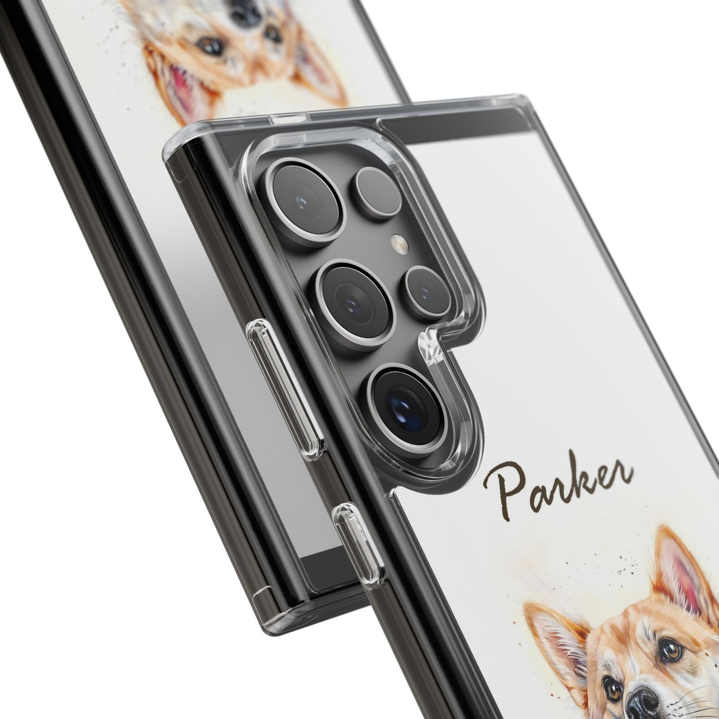 Custom Clear Phone Case – Slim, Shock-Absorbing & Wireless Charging Compatible
