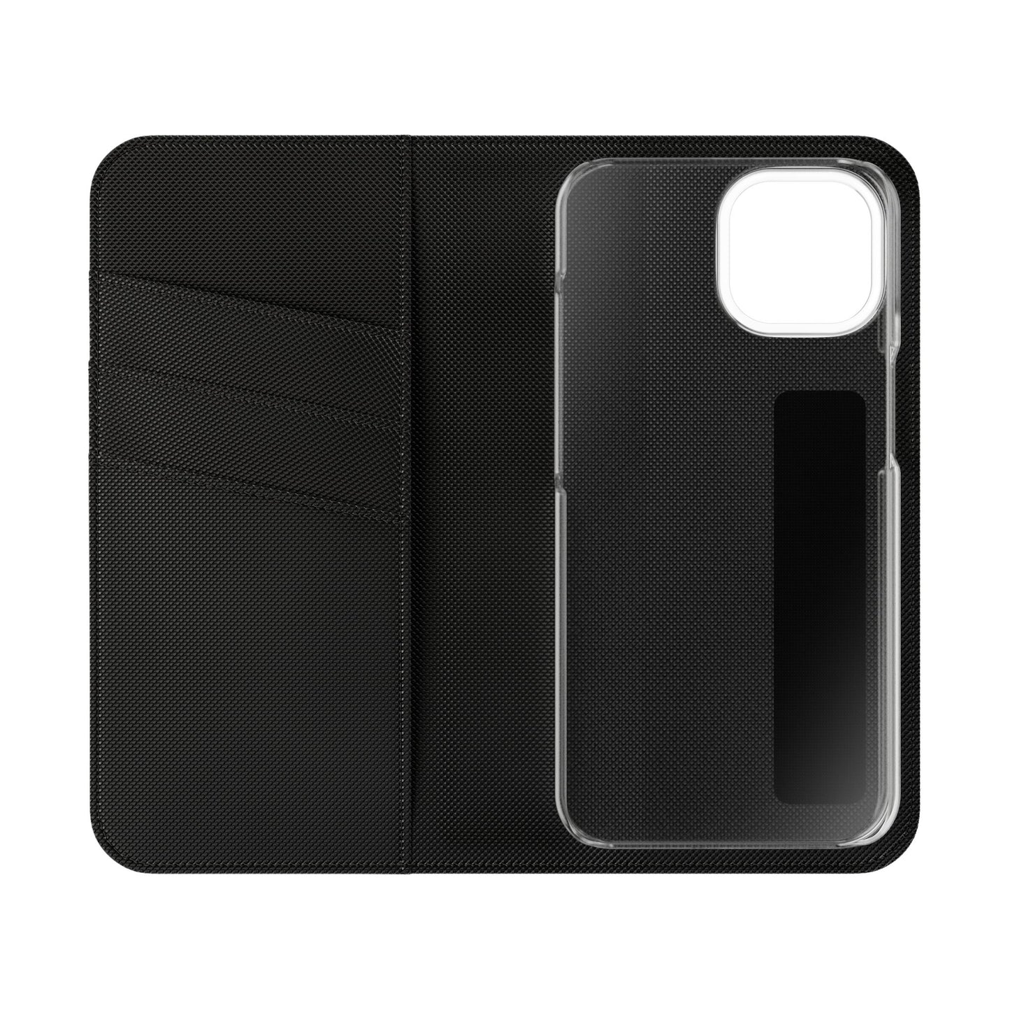 Custom Flip Phone Case – Faux Leather, Card Holder & Stand Feature