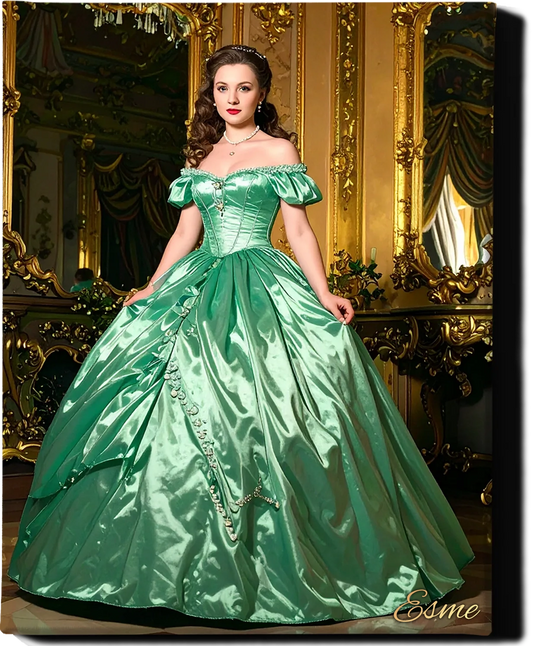 Custom Royal Human Portrait | Fortress Noble | Personalized Wall Art Gift for her