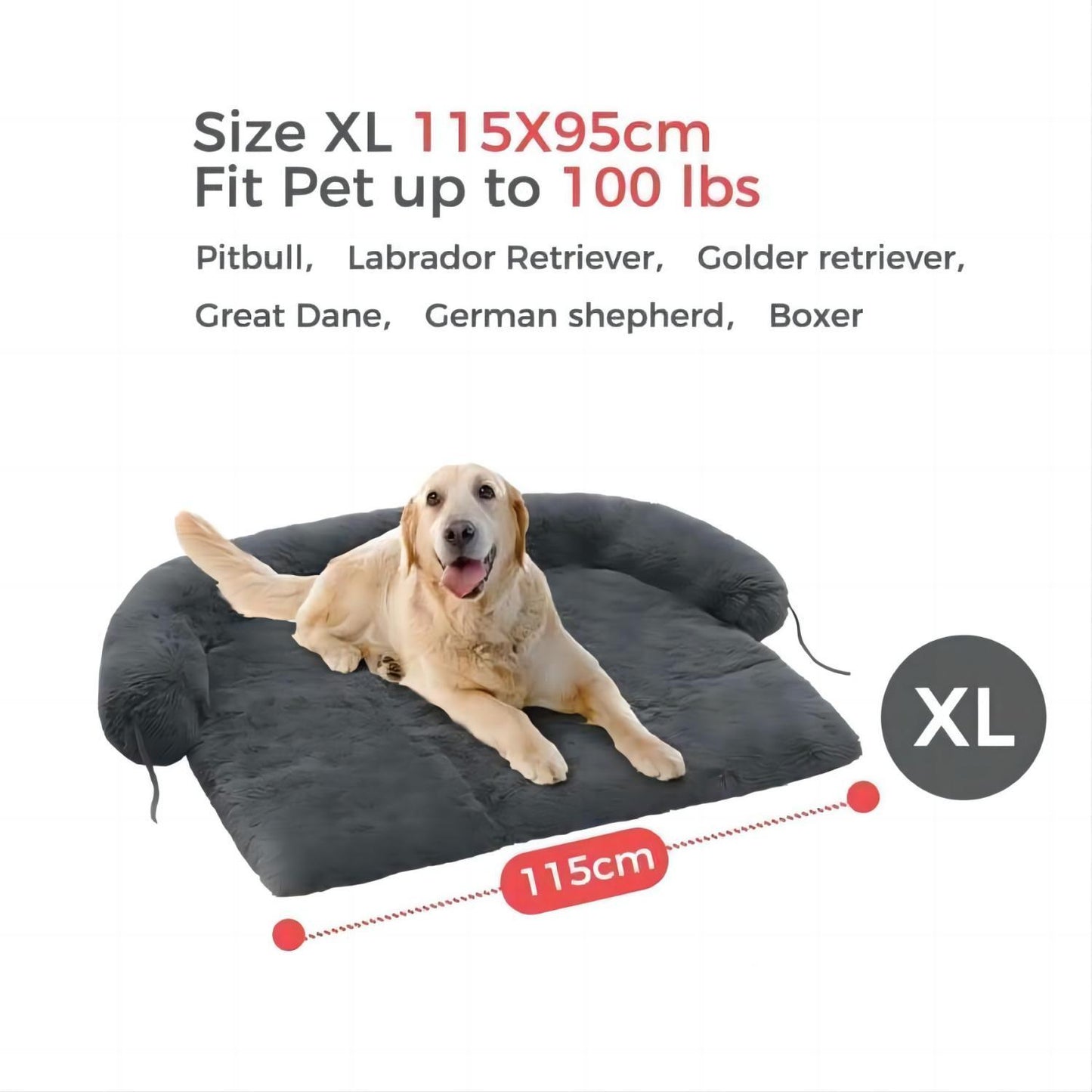 Fluffy Dog Bed