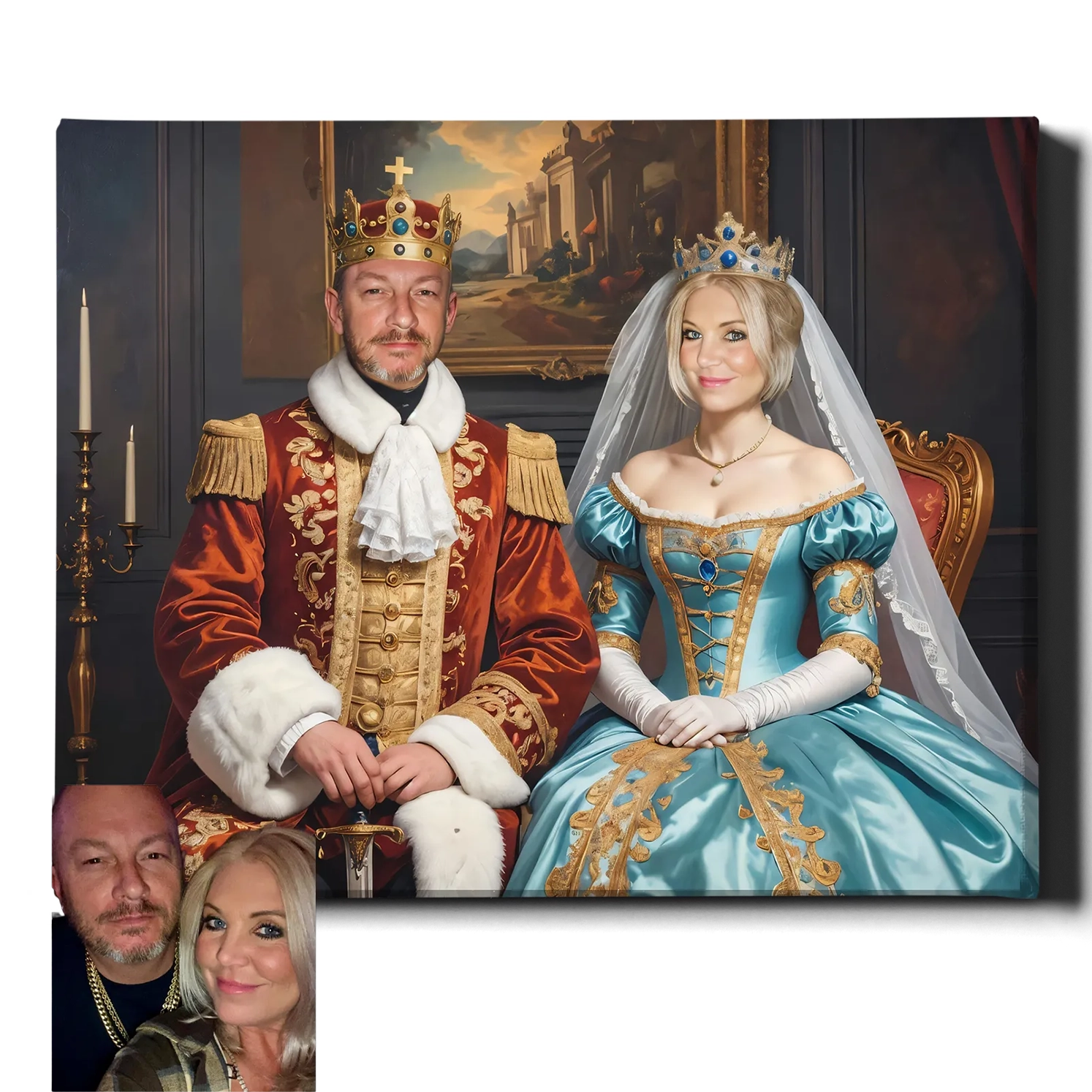 Regal Coronation Portrait II