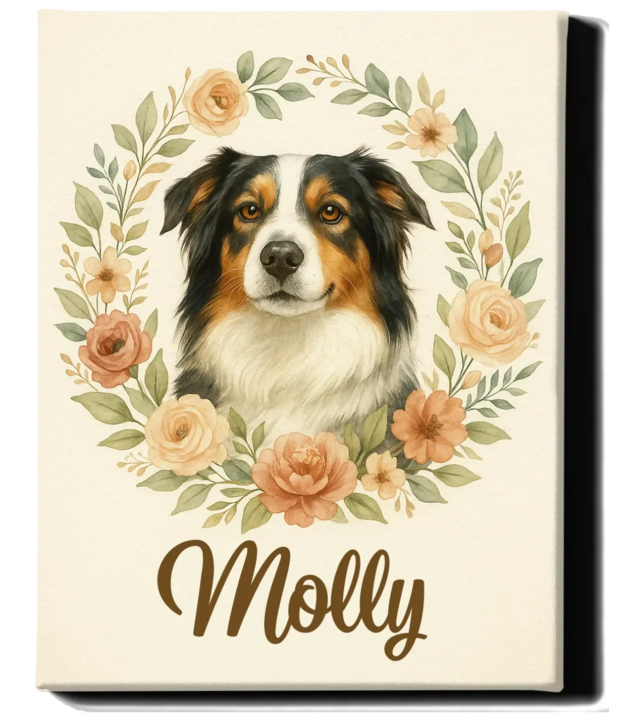 Bohemian Floral Wreath themed Portraits