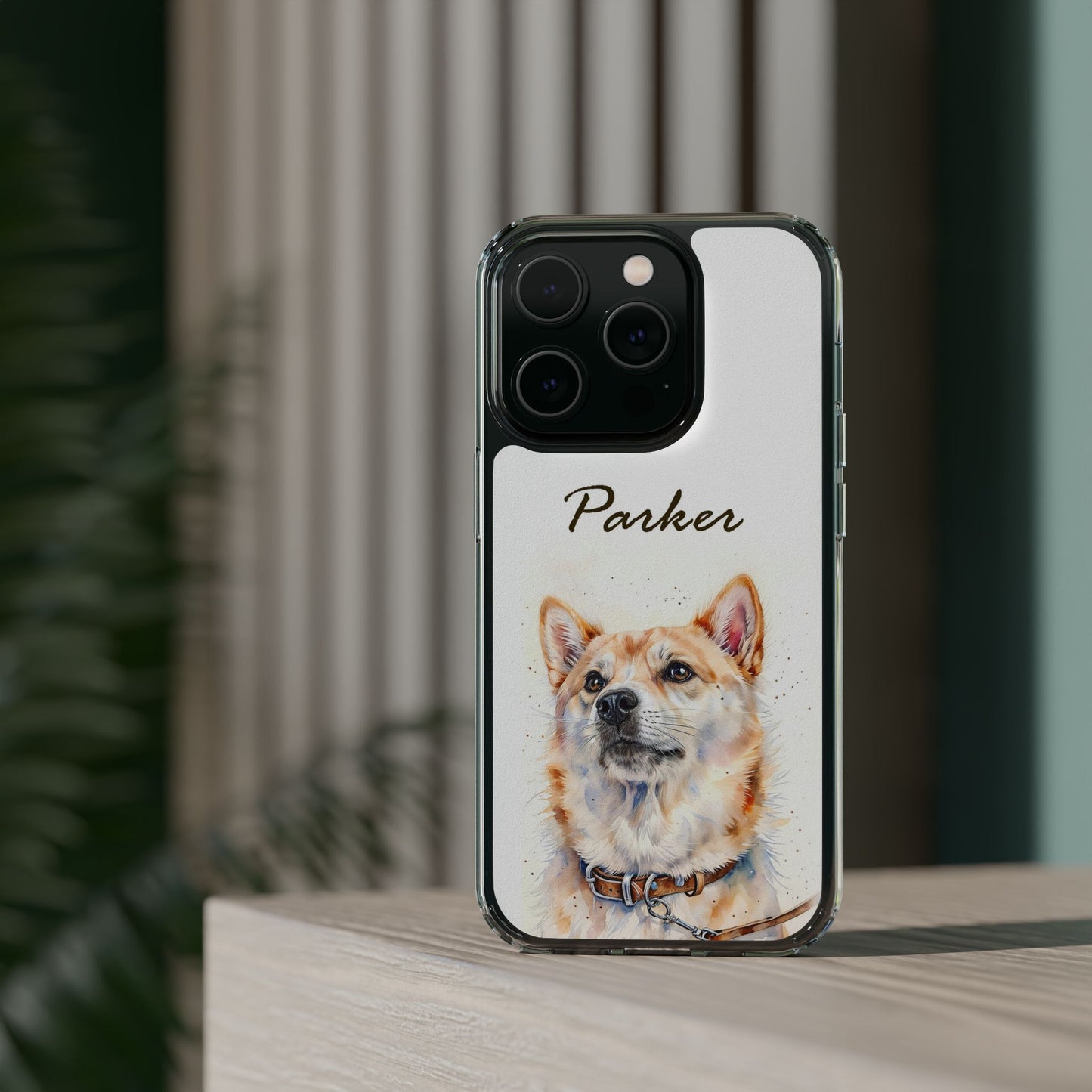 Custom Clear Phone Case – Slim, Shock-Absorbing & Wireless Charging Compatible