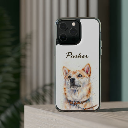 Custom Clear Phone Case – Slim, Shock-Absorbing & Wireless Charging Compatible