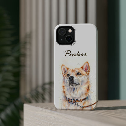 MagSafe® Compatible Magnetic Tough Case – Customizable Dual-Layer Protection